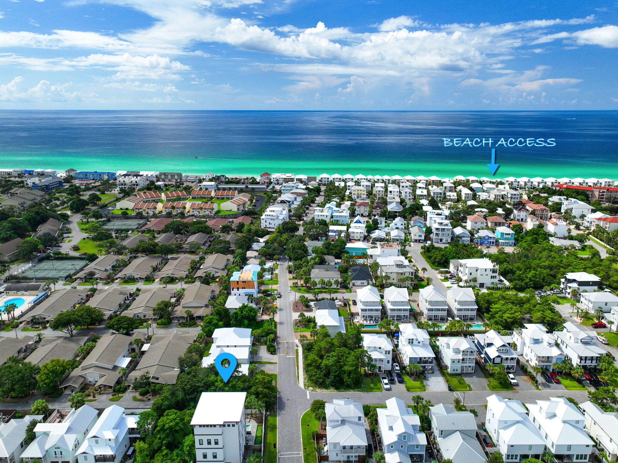 Grab this opportunity in the historic Community of Frangista Beach to build your custom Beach House, 2nd Home or Vacation rental property. Located just 13 lots from the sugar white sand & emerald green waters of the Gulf with DEEDED BEACH ACCESS, with gate & a shower, community pool, several Gulf front restaurants & local coffee shops are a short walk or golf cart ride away.  Top-rated golf courses, dining, entertainment, and abundant shopping options are close by. 
Start planning the custom Home & beach lifestyle you've dreamed of.