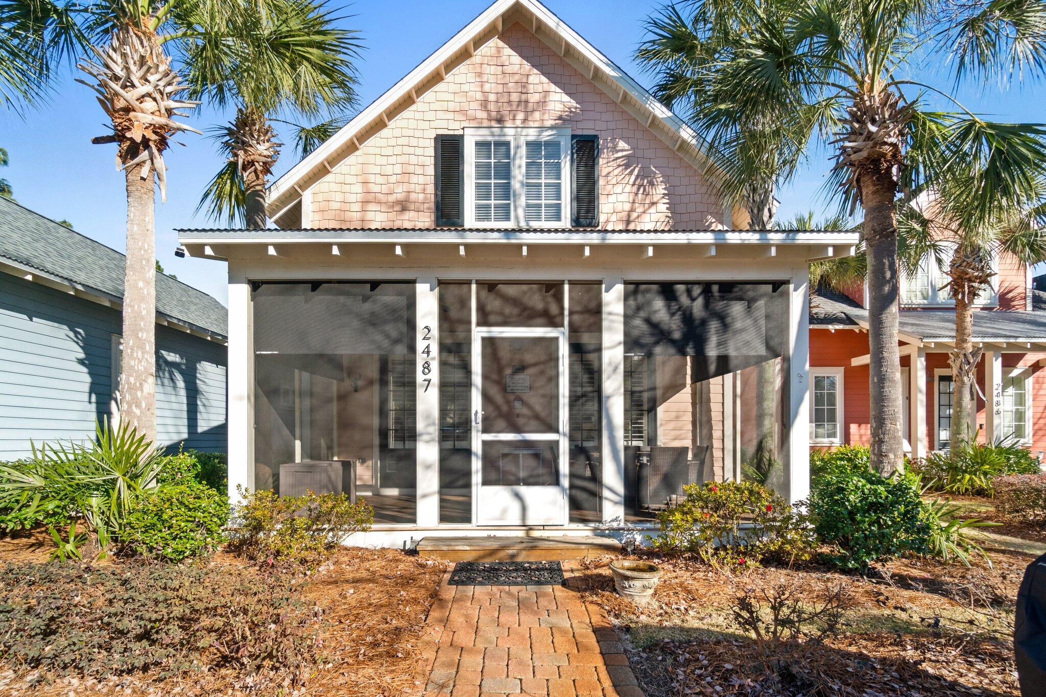 Under Contract with 72 Hour Kick Out Clause! 

Tucked away in the charming and serene Bungalos at Sandestin, this inviting three-bedroom, three-and-a-half-bathroom home offers a perfect blend of comfort and convenience. Whether you're searching for a primary residence, a relaxing vacation getaway, or a property with rental potential, this turnkey home is ready to welcome you. Ideally situated just a short stroll from the neighborhood pool and putting green, this home comes fully furnished with tasteful décor and includes a 6-seat golf cart--perfect for easy access to Sandestin's private Gulf beaches, the marina, and the shopping and dining options at The Village of Baytowne Wharf and Grand Boulevard. Recent updates, including a new roof and HVAC system and fresh interior paint throughout add to the home's appeal and practicality.
The living area features a cozy gas fireplace and French doors that open to a screened-in front porch, a peaceful spot to enjoy your morning coffee or unwind with an evening drink. The first-floor primary suite offers hardwood flooring, ample storage, and a private en-suite bath. Upstairs, two generously sized bedrooms each feature walk-in closets and private baths, ensuring space and comfort for family and guests. Additional enclosed attic storage keeps everything neatly organized.

The backyard, shaded by mature palms and enclosed by a new 8-foot privacy fence, offers a tranquil outdoor space for relaxing, entertaining, or letting pets play. The included golf cart, recently upgraded with lithium batteries, ensures worry-free transportation around the resort.

The Bungalos neighborhood is known for its friendly, laid-back vibe and classic Florida cottage-style architecture. Residents enjoy access to a heated pool and putting green, as well as the neighborhood's lush landscaping and welcoming atmosphere.

Within the gates of Sandestin, life is connected by miles of golf cart and pedestrian pathways that meander through lush live oak groves, scenic lagoons, and meticulously landscaped fairways. Spanning over 2,400 acres from the bay to the beach, Sandestin Golf and Beach Resort is a playground of premier amenities: four championship golf courses, 15 world-class tennis courts, a full-service 226-slip marina, and miles of biking and hiking trails await. Experience dining at its finest with celebrity-chef restaurants and a variety of shopping at The Village of Baytowne Wharf, Grand Boulevard, and the Market Shops of Sandestin. Relax and rejuvenate at the full-service spa, or take in the area's natural beauty while staying active.

With its thoughtful design, convenient location, and access to resort amenities, this home is an excellent choice for those seeking the best of coastal living. Reach out to us today for cost-to-town figures & rental projections.