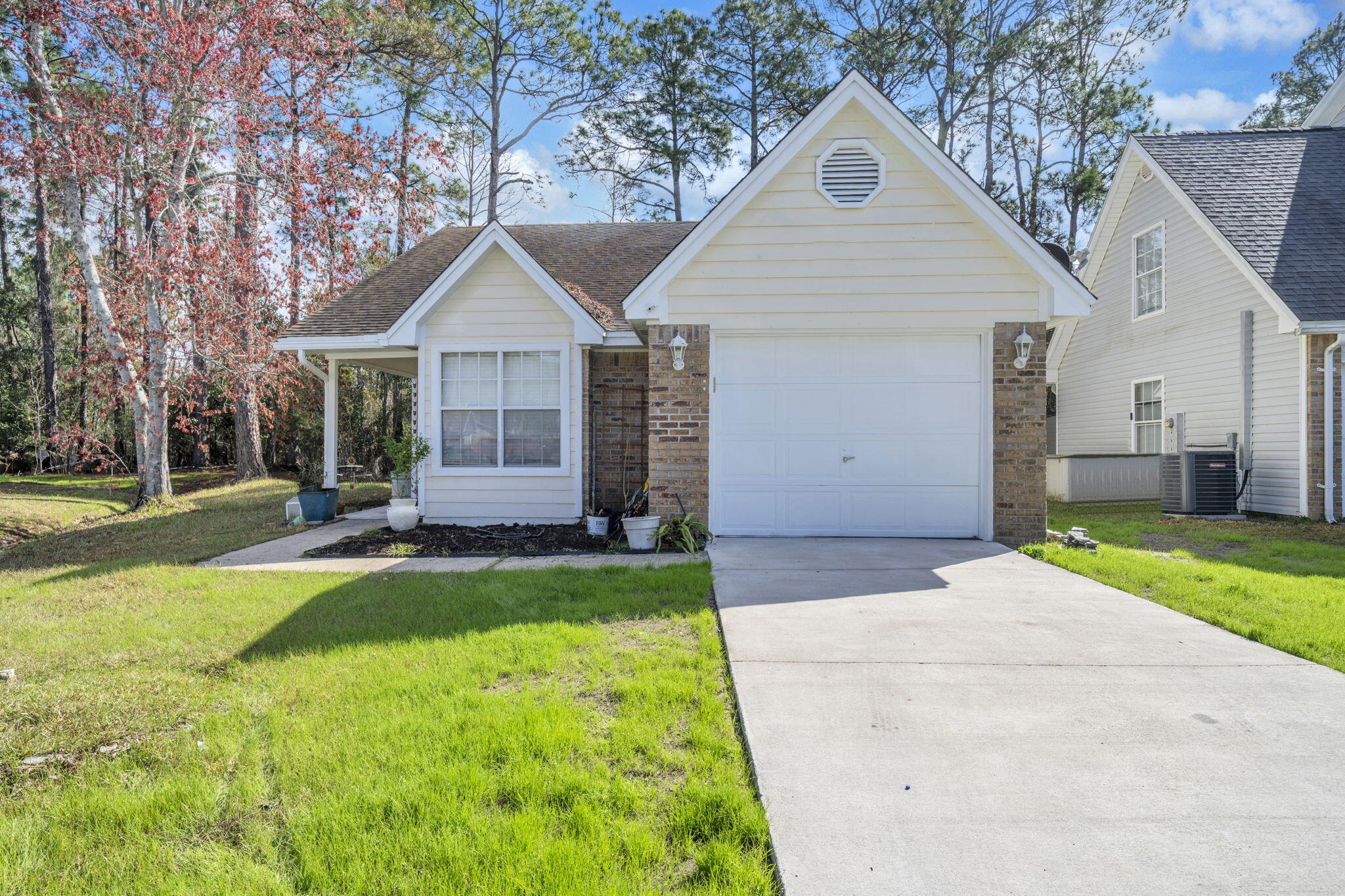 ATTENTION INVESTORS, FIRST-TIME BUYERS & MILITARY FAMILIES! This charming 2-bedroom, 1-bath home with an attached garage is freshly updated, move-in ready, and conveniently located just minutes from Eglin Air Force Base and Hurlburt Field.

The previous tenant has moved out, and the home has undergone an extensive refresh. The entire interior has been deep cleaned and completely repainted, including walls, ceilings, doors, and trim, giving the home a fresh, clean feel throughout. Both bedrooms feature brand-new carpet, new blinds have been installed, and all windows are being replaced, with installation expected to be completed by the end of August.

Exterior improvements include a fresh coat of paint, repair of all identified wood rot, and a brand-new driveway. A large tree, including the roots and stump, has also been removed.

Out back, you'll find a fenced backyard that backs up to a wooded lot, offering added privacy and a peaceful setting.

Previously rented for $1,600 per month, this property offers a proven rental history and excellent investment potential, while its fresh updates and convenient location also make it a great option for an owner-occupant.

Located within easy reach of Eglin AFB, Hurlburt Field, shopping, dining, and the beautiful Emerald Coast beaches.

BONUS: Flood insurance is NOT required!

Fresh, clean, updated, and ready for its next chapter--schedule your showing today!