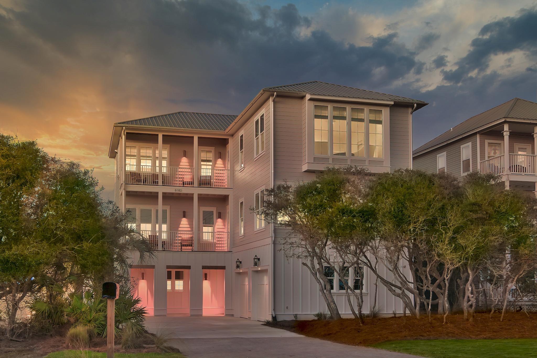 Astonishing views of the Gulf of Mexico paired with a brilliant floorplan create a one-of-a-kind 30A experience at this large beachside retreat. Positioned across the street from the convenient beach access, the home is only a few steps away from the sugar white sands. Offered fully furnished, 8183 E County HWY 30A showcases 7 bedrooms, 2 bunk areas, 2 living spaces, 7 full bathrooms and 3 half bathrooms. The oversized homesite allows for a enormous sanctuary boasting a large private pool and a spacious outdoor entertaining space. Features of the home include a chef's kitchen with double island, gas range, built-in refrigeration and tons of storage; dining for 20; vaulted ceilings; white oak flooring throughout; a large mudroom/laundry on the ground level with 2 additional laundry facilities on the upper levels; 2 car garage; parking for 10; designer fixtures and luxury finishes. Located in the coveted east side of 30A, this property is situated directly between and one mile from Alys Beach and The Hub. Music, entertainment, shopping and dining are a short bike ride away! Boasting nearly $300K in potential rental income; this home makes for the perfect investment property, second home or primary residence.