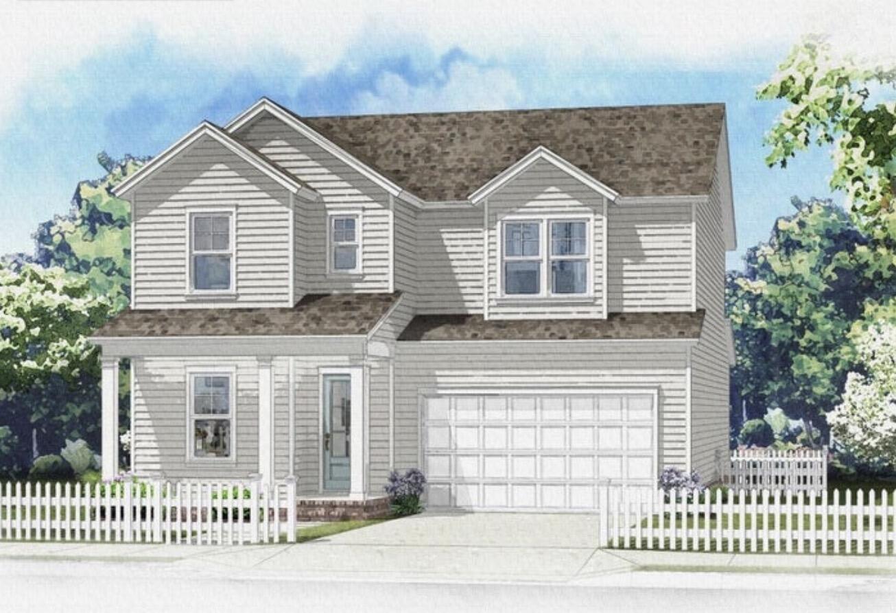 This gorgeous presale is the two-story Sycamore Plan. This home has 2450 sq ft of meticulously designed space with 4 bedrooms and 3 full baths! The primary bedroom and gorgeous en-suite bath are located upstairs along with 2 other bedrooms and another full bath. The laundry room is also upstairs making for ease and convenience! Downstairs you'll find a well-equipped kitchen with shaker cabinets, quartz countertops, gas stove and a large walk-in pantry. Durable LVP flooring throughout (with tile in the wet areas) too! Deer Moss Creek Community Clubhouse, now complete, offers a swimming pool, clubhouse, playground, basketball court just minutes away.