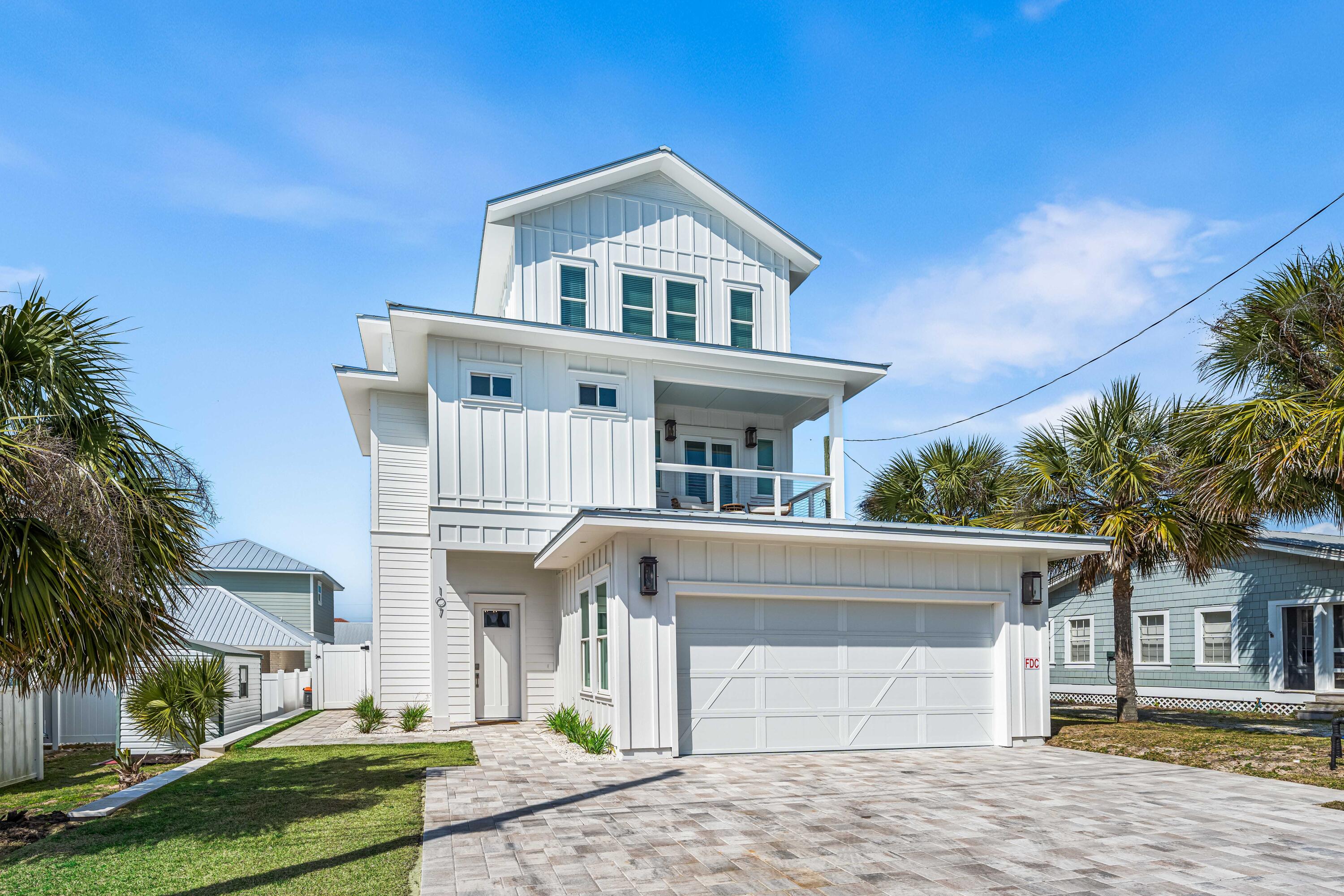 Experience coastal luxury at its finest with stunning GULF VIEWS! This Laguna Beach gem is designed for both luxurious living and high rental yields. Enjoy easy beach access just steps away and quick drives to vibrant 30A. This new build offers spacious bedrooms, each with a lavish ensuite and  walk-in closet (most even with Gulf views). With an elevator, chef's kitchen, dual living spaces, and outdoor amenities including a resort-style pool and alfresco kitchen, entertaining is a breeze. Ample porch space overlooks the Emerald Coast for moments of pure awe. Accommodating up to 20 guests, privacy and comfort are assured. You do not want to miss out on this unforgettable retreat! Schedule your private showing today.