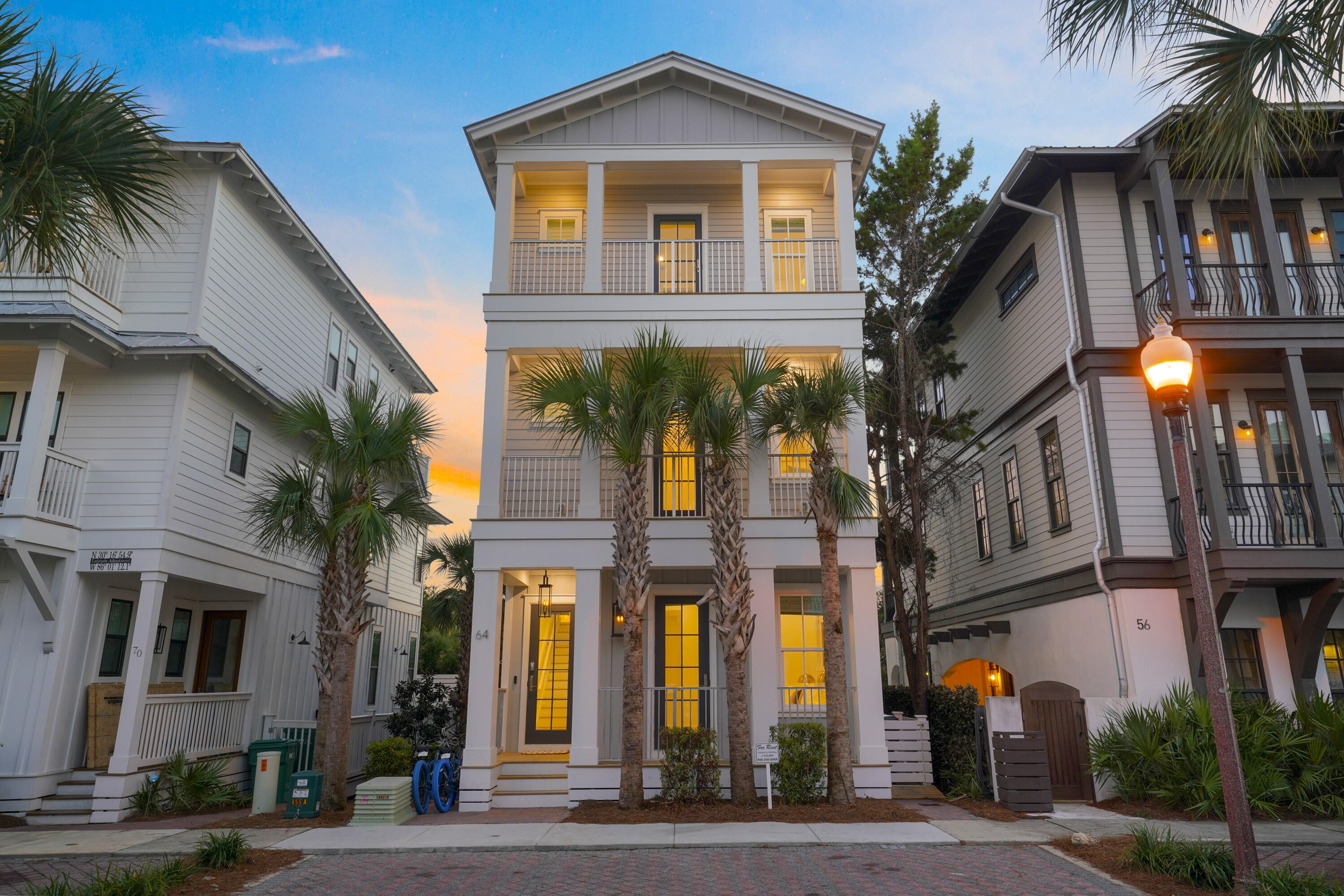 Experience the epitome of coastal luxury living with 3 Palms, a breathtaking new construction home in the highly coveted front tier of Seacrest Beach along Scenic Highway 30A. From your doorstep, step onto the popular pedestrian path for a short, picturesque stroll to Alys Beach and Rosemary Beach, where world-class dining, boutique shopping, and the charm of 30A living await. This residence combines the prestige of location with timeless architectural appeal, offering deeded beach access with seasonal tram service, a 12,000-square-foot resort-style lagoon pool with café and terrace, scenic nature trails, and 24-hour security—all within a pet-friendly community celebrated as one of 30A's most cherished neighborhoods.
Step inside and you'll find interiors curated by award-winning designer Traci Connell of TraciConnellInteriors.com, where every detail reflects a blend of modern sophistication and relaxed coastal charm. Wide-plank hardwood floors, custom tilework, and statement lighting provide a polished foundation, while layered textures and earthy tones invite warmth and comfort. The open-concept living and dining spaces are styled for effortless gatherings, anchored by a chef's kitchen featuring Café appliances, quartz counters, and a breakfast bar that encourages connection and conversation.
This thoughtfully designed home spans three levels, offering four bedrooms and four bathrooms that comfortably sleep up to twelve guests. Each bedroom is a sanctuary of its own, styled with designer furnishings and soft textiles that exude understated luxury. Spa-inspired bathrooms showcase custom vanities, striking tile patterns, and sleek fixtures, elevating daily rituals into moments of indulgence.
The top-floor lounge becomes a showpiece for entertaining, opening to a sweeping covered deck with peek-a-boo Gulf views. This elevated outdoor haven features a summer kitchen, a dining area for eight, sun loungers, and plush seating framed by salty breezes. An outdoor shower adds a touch of beachside ease, making the transition from sand to serenity effortless.
Designed as both a retreat and a smart investment, 3 Palms is offered fully furnished and rental-ready, presenting a turnkey opportunity for primary living, a second home, or a high-performing short-term rental. Its décor elevates it beyond the typical 30A beach house, with every space thoughtfully appointed to capture both elegance and livability.
Life at Seacrest Beach places you within arm's reach of the very best of 30A. Spend your days basking by the lagoon pool, exploring the chic shops and dining at 30Avenue, or strolling the cobblestone lanes of neighboring Rosemary and Alys Beach. As evening falls, savor Gulf sunsets from your private rooftop deck or indulge in the vibrant culture that makes 30A a world-class destination.
3 Palms is more than a home it's a lifestyle defined by refinement, convenience, and the unmatched intrigue of Florida's Emerald Coast. Call me today for more information, to schedule a private showing, or to arrange a personal FaceTime tour of this exceptional property.  Buyer to verify all dimensions and information.