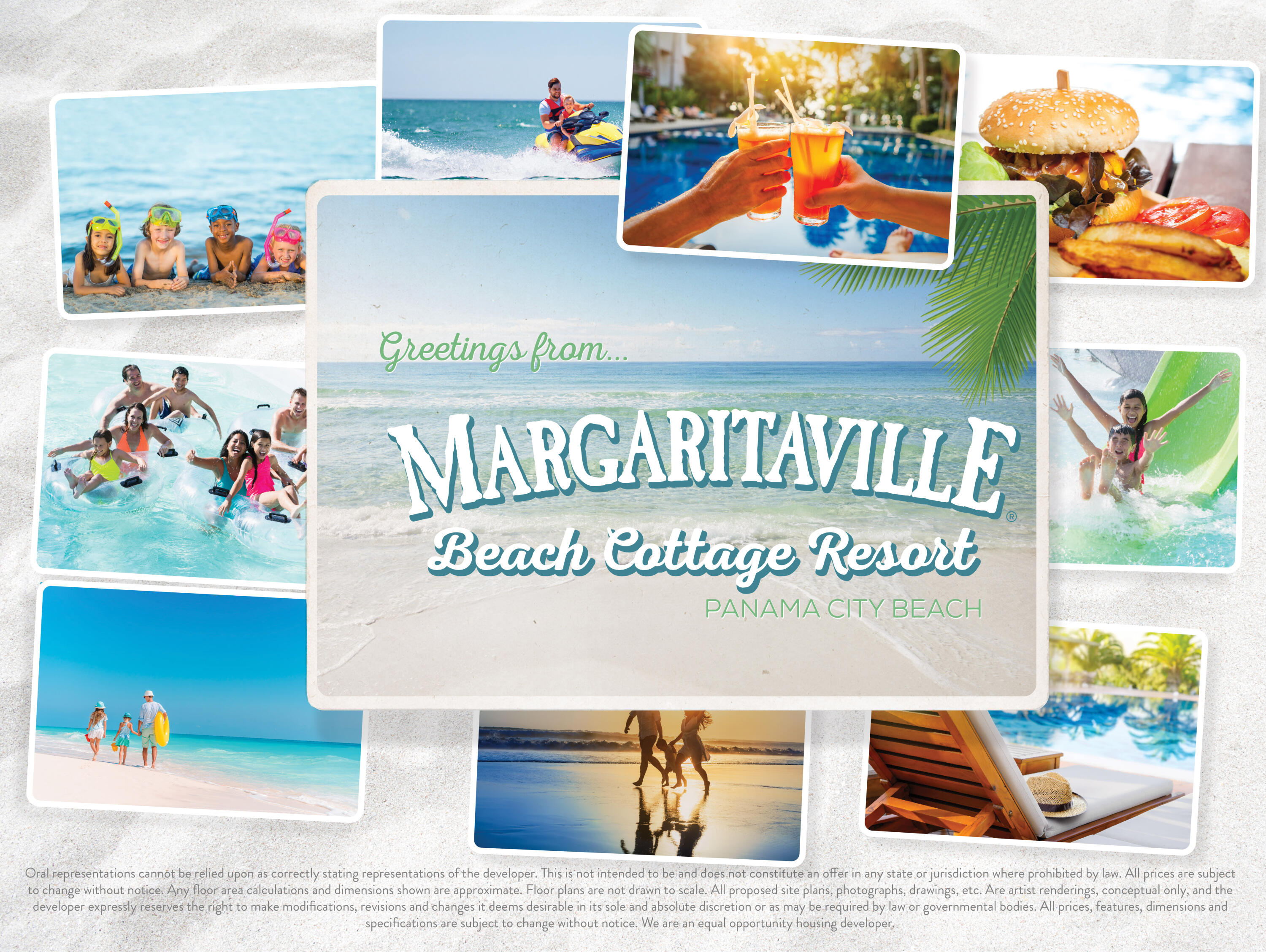 Enjoy the Margaritaville lifestyle and watch the dolphins play from all 3 levels of this new construction, 6 bedroom plus bunks, 6 ½ bath home.  

Margaritaville Beach Cottage Resort offers homeowners a chance to live the dream of owning at Margaritaville and the opportunity to share that dream with vacationers eager to book a stay here!

You'll have a hard time deciding which way to enjoy the water first!  You can relax in your private 8 x 17 pool overlooking the Gulf, enjoy the huge resort pool, take a trip around the 425 ft long lazy river or walk just a few steps down your private dune walkover to the emerald green waters of the Gulf.    

The Oasis floorplan features 3,784 sf of heated/cooled space perfectly designed to fit your every need.