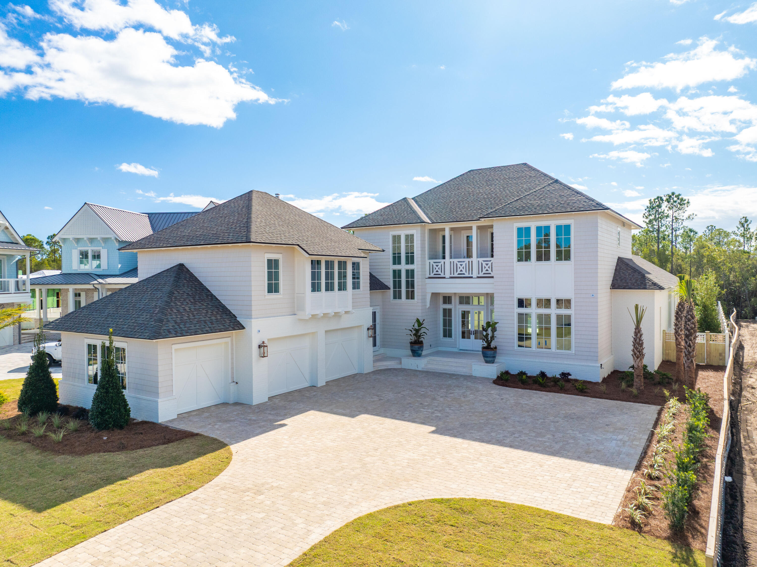 This Coastal Retreat has been custom built and designed to embrace luxury living with a resort lifestyle.  Located within the gates of Campcreek, this stunning property blends a coastal style with high end luxury finishes.  The layout of the downstairs is highlighted by coffered ceilings, expansive windows and custom millwork and trim bringing thoughtful design and warmth throughout the home. Additionally, a true backyard oasis awaits with a sparkling pool, oversize hot tub and a dream summer kitchen with full island for entertaining with friends and family. With its custom cabinetry, luxurious finishes and incredible outdoor living, this coastal home is the perfect blend of elegance and comfort.  As an owner in Watersound Camp Creek, you will be a member of the exclusive Watersound Club.