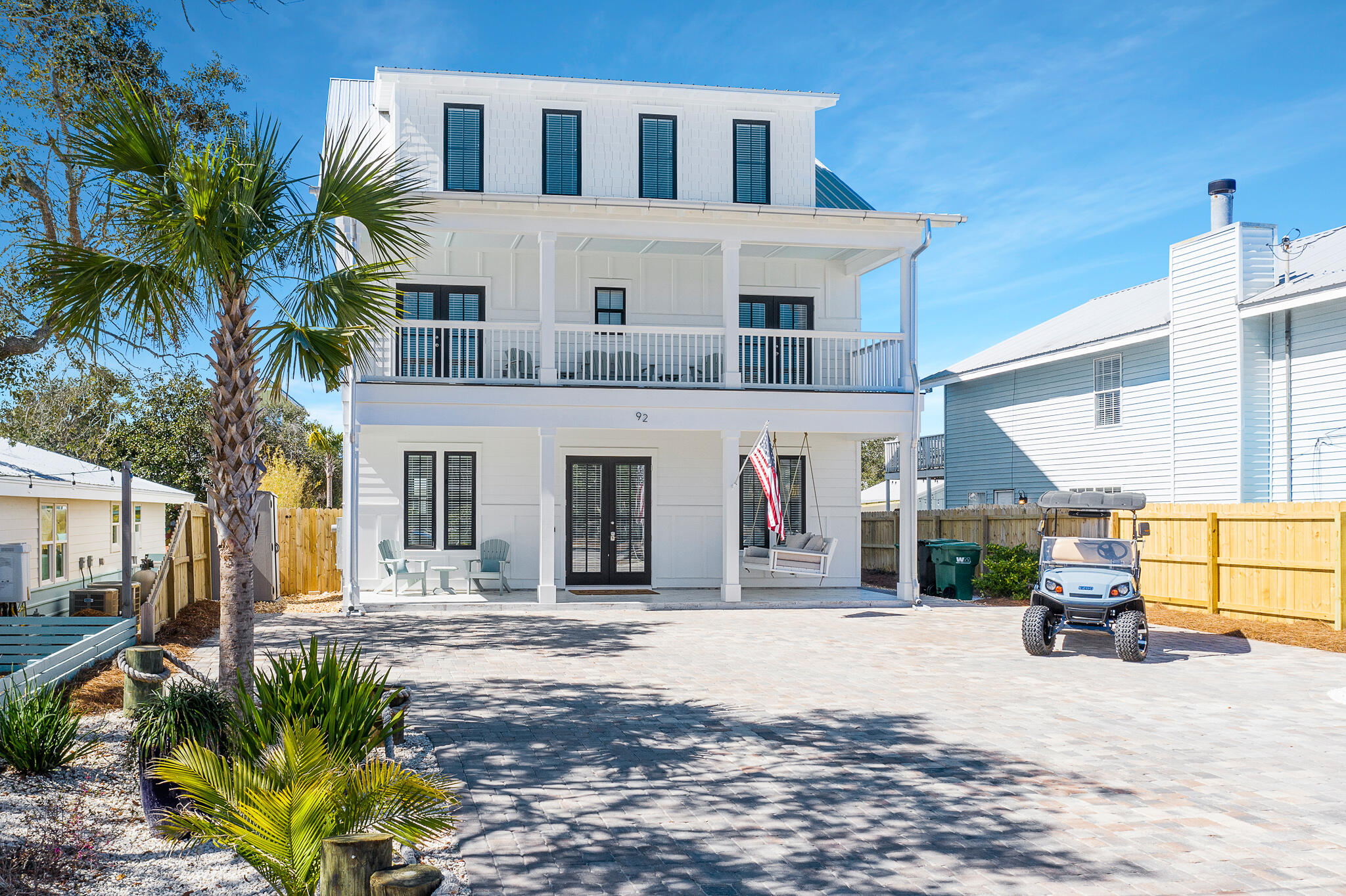 Located in one of the most sought after areas of Destin, Crystal Beach, which is composed of 70 rentals homes. This incredible 2020 home is the perfect secondary home and/or short term rental property. Boasting over 4,300 sqft and 8 bedrooms, there is plenty of room for multiple families to comfortably enjoy their stay, all within a perfect walking distance to the beach! The heated pool not only makes for a fun time year round but is also a huge bonus when considered for a rental property. Enjoy a ride in the elevator to the impressive bunk area on the 3rd floor, you'll have to stop to play in the arcade. Undoubtedly, fun for all ages!  
Call today to schedule your private showing of this quintessential Destin beach home
