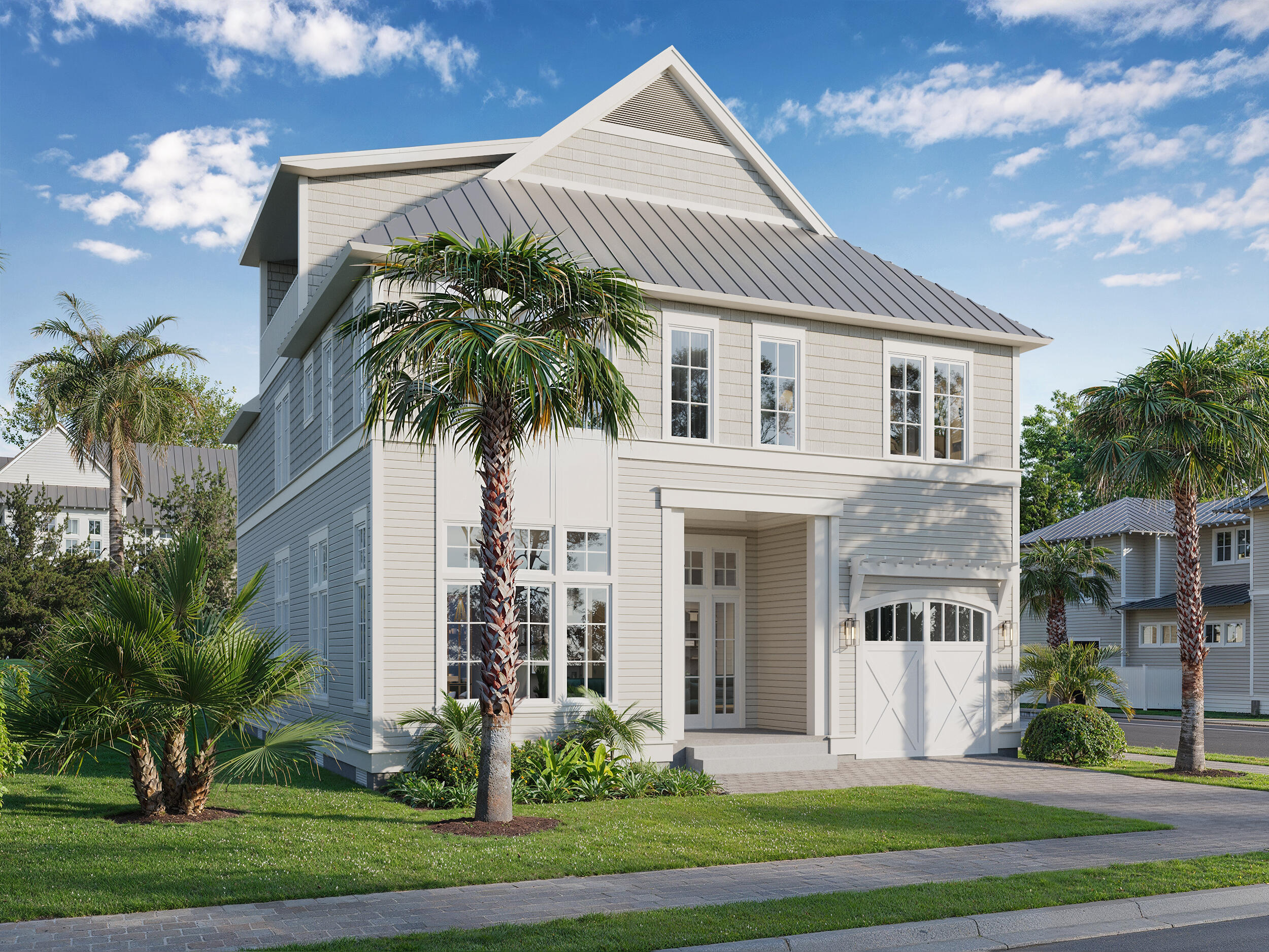 Lot 10 Pompano Court presents a rare opportunity in Inlet Beach to build your dream home with a head start. This corner homesite includes previously approved architectural plans by Brian Stackable of Stackable + Mracek Design Group for a 4,314 square foot residence, thoughtfully designed across three levels. The proposed plans feature four bedrooms, spacious open living and dining areas, multiple porches and balconies, a bonus room, wet bar, and game room, all tailored for entertaining and enjoying the coastal lifestyle. Designed with impact-rated windows, Hardie siding, and a metal roof, the plans combine architectural beauty with durability.

Situated in the intimate community of Pompano Place, with only ten homesites and a neighborhood pool, this property is less than two blocks from Walton County's largest public beach access at Inlet Beach Regional Access. Its location also offers effortless access to both Scenic Highway 30A and Highway 98, placing Rosemary Beach, Alys Beach, Seacrest Beach, and the boutiques and restaurants of 30Avenue just a short walk or bike ride away. Whether you're planning a second home, primary residence, or investment property, Lot 10 offers the perfect blend of location, lifestyle, and design potential.