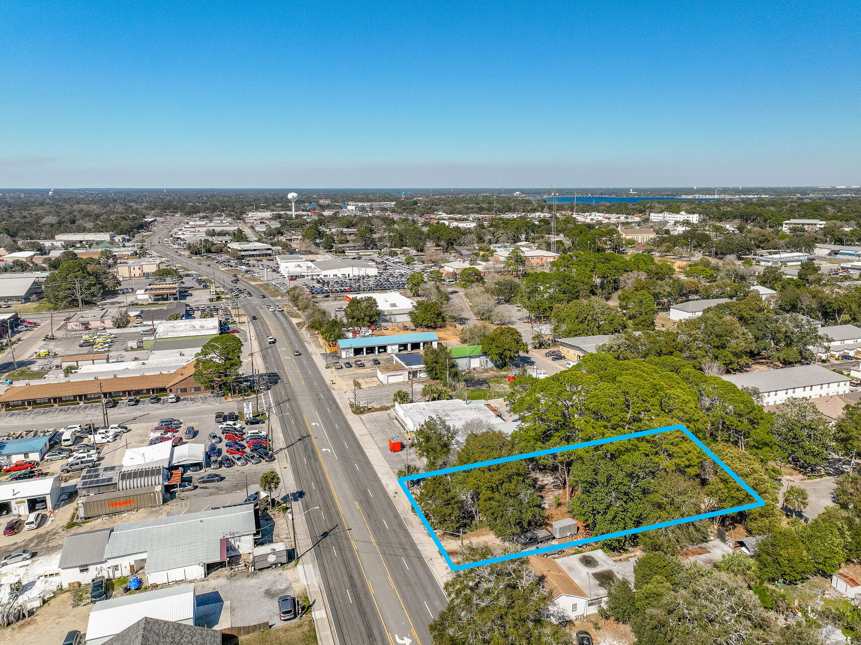 Property is located between Hwy 98 and Hollywood Blvd on east side of Beal Pkwy. Located approximately 5 blocks north of Hwy 98. Lot fronts 100 on Beal Parkway and fronts 100 feet on Shell Ave. Lot is 100 feet on Beal Parkway.  Lot is 200 feet deep and is vacant. 

Buyer to verify all information deemed necessary.