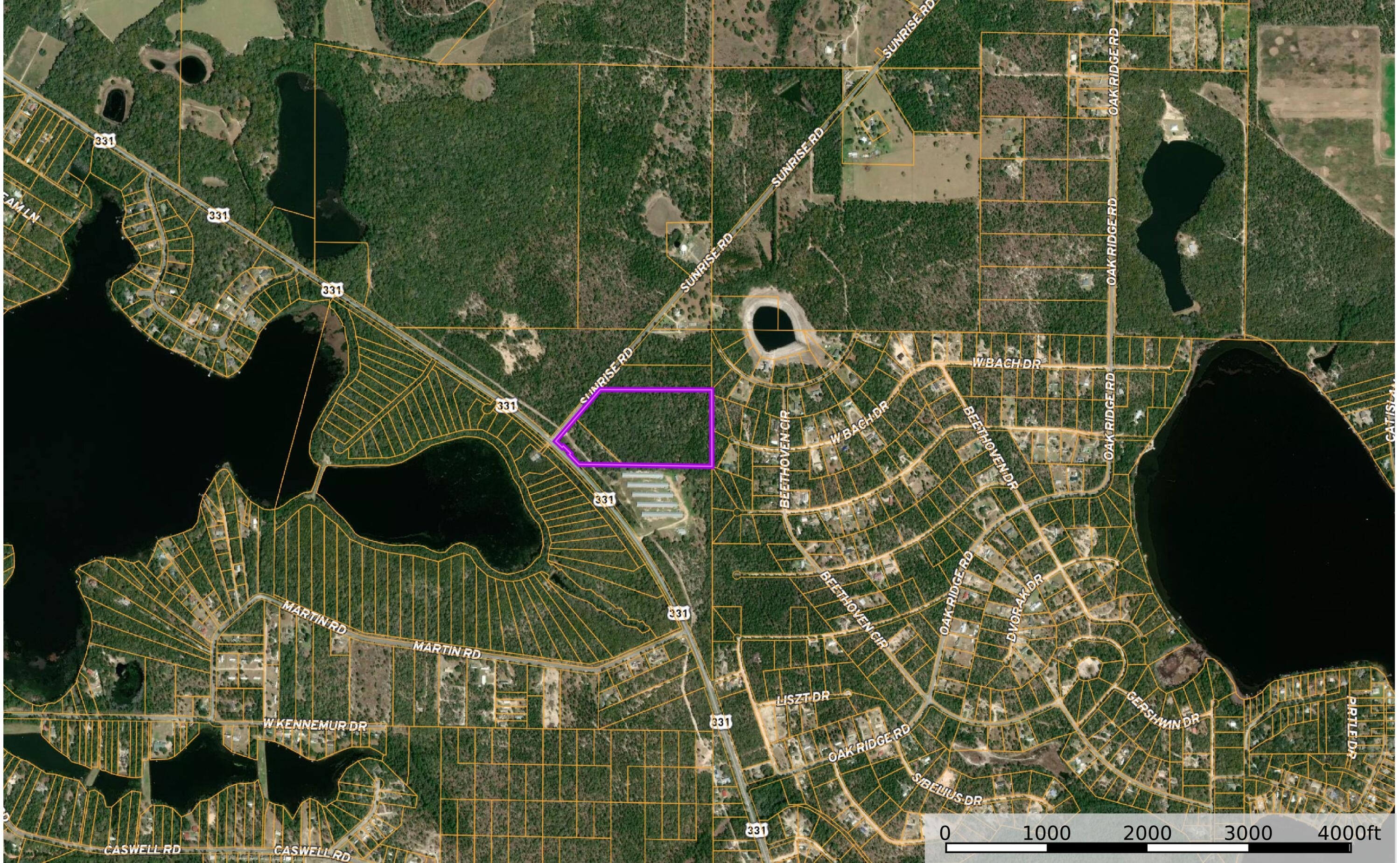 23.6 Acres - Prime Development Opportunity on Hwy 331 N, North Walton County, FL

Positioned at the corner of Highway 331 North and Sunrise Road, this 23.6-acre parcel offers exceptional visibility and access along one of North Walton County's main transportation corridors. With over 995 feet of paved road frontage, this property is ideally suited for future commercial, mixed-use, or residential development.

Zoned Rural Village, the site provides flexible options for a range of uses including neighborhood-scale retail, residential subdivisions, or live/work developments. The corner location ensures excellent exposure for future business or community projects, and the level terrain simplifies site planning and construction. Conveniently located just minutes from DeFuniak Springs, I-10, and within easy reach of the growing South Walton and Emerald Coast markets, this tract offers strong long-term investment potential in a rapidly developing area of Northwest Florida.

Highlights:

23.6 acres at the corner of Hwy 331 N & Sunrise Rd

995+ feet of highway frontage

Zoned Rural Village - versatile development options

High visibility and easy access

Level terrain ideal for site development

Strategic location near DeFuniak Springs and major corridors

Ideal for:
Developers, investors, or businesses seeking a high-exposure location with flexible zoning and growth potential in one of Walton County's emerging development areas.