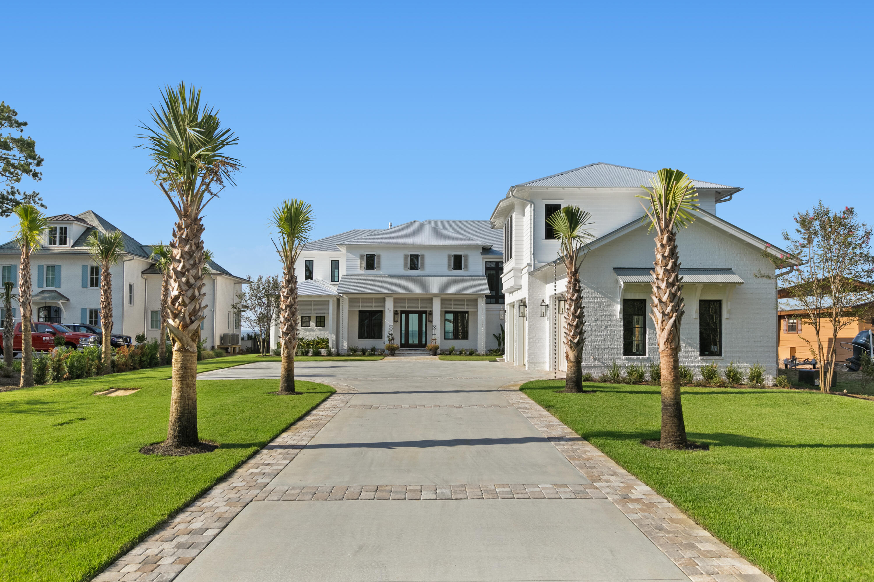 Introducing a stunning masterpiece of chic farmhouse bayfront living, nestled on the picturesque Choctawhatchee Bay in sunny Florida. This brand-new construction offers the epitome of luxury and comfort, boasting a prime bay view location that captures the essence of waterfront living at its finest. Upon entering, you'll be captivated by the seamless flow of open spaces, adorned with high-end finishes that evoke a sense of elegance. 

The expansive living area is bathed in natural light, courtesy of thoughtfully placed windows and sliding doors that not only invite the picturesque outdoors in but also frame the awe-inspiring vistas of the tranquil bay waters. Imagine waking up to the soothing sounds of the waves and sipping your morning coffee on your deck, relishing the panoramic views The heart of the home is the gourmet kitchen, where culinary dreams come to life. Equipped with state-of-the-art appliances, custom cabinetry, and a sprawling island, this space effortlessly caters to both intimate family dinners and grand entertaining.

Outdoors, the allure continues with a meticulously landscaped yard that seamlessly merges with the natural beauty of the surroundings. Whether you choose to soak in the sun new the pool, dine al fresco, or simply unwind in the serenity of the coastal breeze by the fire pit, the possibilities are endless.
With three additional well-appointed bedrooms, there's ample space to host guests or create a cozy sanctuary for your loved ones. Each room is thoughtfully designed to offer comfort and style, ensuring that everyone enjoys their own slice of paradise.

Located near the renowned 30A, you'll have easy access to the area's finest amenities, including pristine beaches, world-class dining, and charming boutiques. This exclusive enclave offers the best of both worlds - a tranquil retreat with convenient proximity to all that the vibrant coastal lifestyle has to offer.