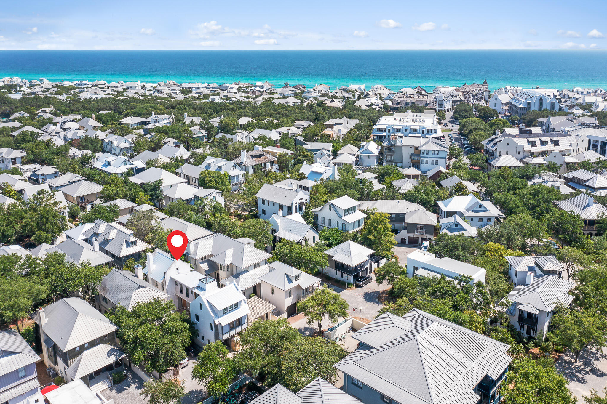 Building upon the original one-bedroom home,  Rosemary Beach's first town architect Mark Tanney has returned to this special site to elevate it to its highest and best use and create a brand new, spacious coastal residence with carriage house, garage, and private pool with summer kitchen. Positioned on a quiet and charming pedestrian path, a short stroll will have you in town center or at the beach in just minutes. The new urbanism community of Rosemary Beach lends an idyllic lifestyle, rich with amenities, all walkable.  Builder Ryan Pfniesel is overseeing construction, with the custom home scheduled for completion in early winter. Rental revenue projected at over $205K. Buyer to verify all measurements.  Renderings contained in the photos may not represent the exact furnishings, fixtures, and/or finishes that will be installed in the home.