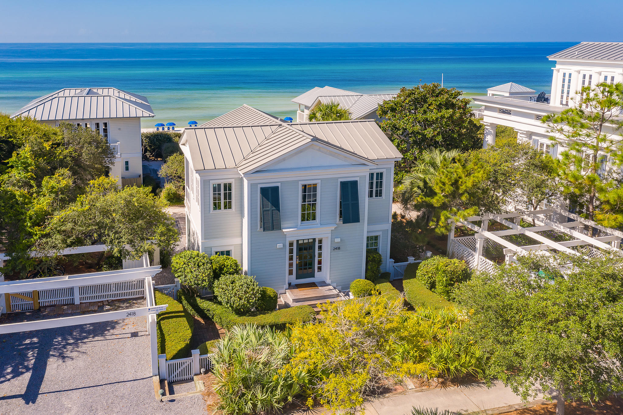 Simple elegance of a fully remodeled and updated beach side home in Seaside, Florida is truly a rare find.   Your family home awaits with a gulf view corridor, the charm of Seaside, Florida in an elegant setting with unmatched outdoor space along with a walk to the iconic Tupelo Beach Pavilion mere seconds away.

For those looking for a strongly performing luxury vacation rental, the search also ends here.  Be a part of the renewal of Seaside, Florida as the town center revitalizes, new construction homes attract the new luxury owner while this home is already positioned for the future.

Bearfoot By The Sea offers an un-compromised life in an idyllic location sought the world over.

Gross Rental Revenue 2019: $233K with 34 owner nights. 2021 Rental Projection: 255K.