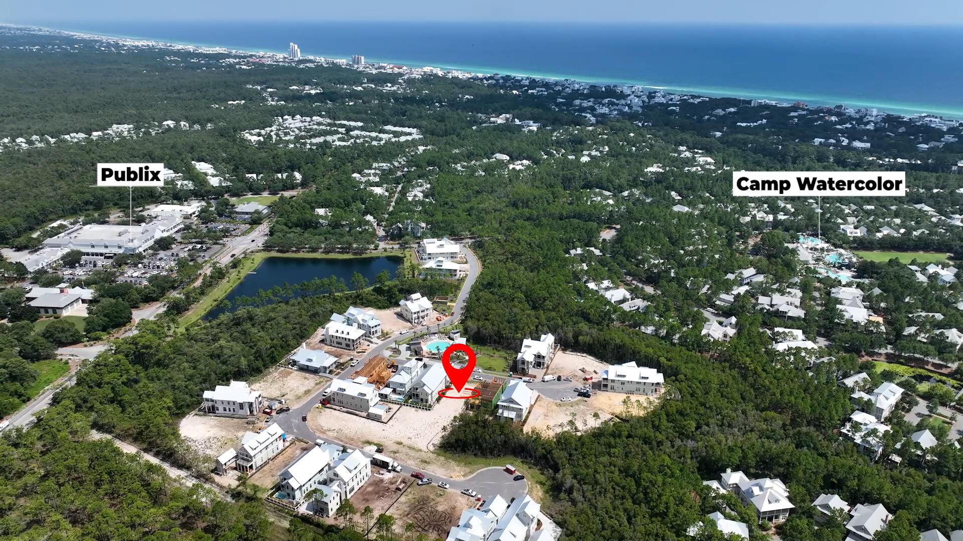 Welcome to Park District, Phase 5 of WaterColor.  The rental-restricted Park District has 41 custom homesites and has a dedicated pool for the owners. Owners in WaterColor have exclusive access to all amenities in this community, including the Beach Club, Camp WaterColor, Fitness Center, six resort pools, tennis facilities, and much more! Lot 32 is located across the street from Phase 5 park and pool. Your front porch is a perfect place to lounge. Also, Lot 32 String Lily Cove is located in flood zone X (not a flood zone). Choose your custom design or use the plans the current owners have shared.