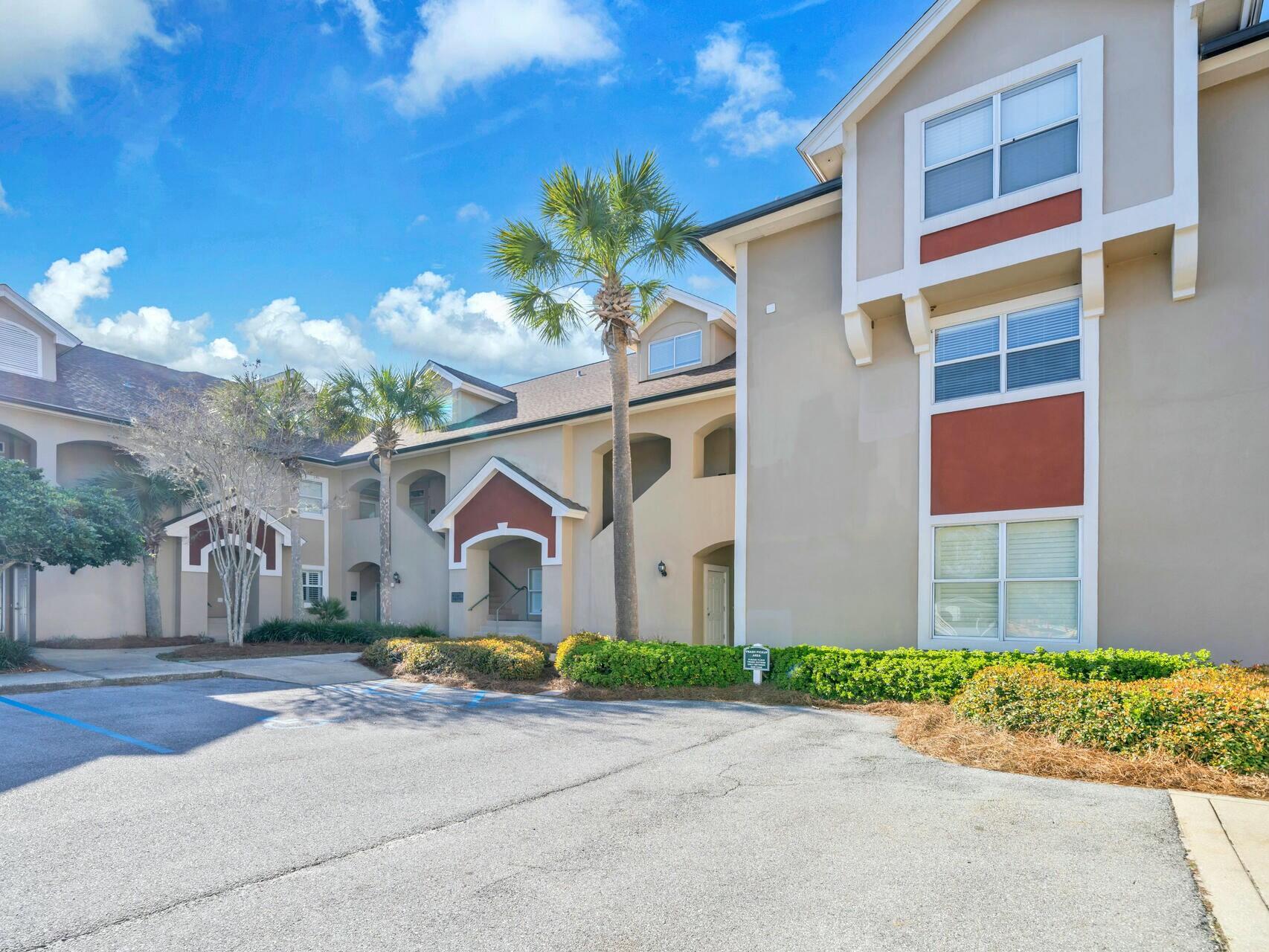 This TOTALLY renovated unit is a must see for anyone looking for a move in ready unit with a 6 seater golf cart. The main level has an open concept with a large living and dining area which is tastefully furnished. A unique ceiling and wall of shiplap are in the living area. The kitchen has quartz countertops, all NEW stainless appliances, a beautiful backsplash and pantry. A bar area is great for extra seating. The primary bedroom is very large with a king bed, sitting area and large walk-in closet. The bath adjoins with double vanities, a large shower and garden tub.  One guest room has a king bed, and one has two queen beds. A laundry room has a new washer and dryer and a new TANKLESS water heater.  There is LVP flooring throughout the unit. This is a great rental or vacation home.