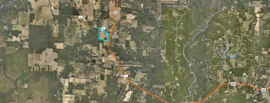 Discover a rare opportunity to own approximately 97 acres of prime land in the heart of Baker, Florida. Perfectly positioned for growth, this expansive parcel offers exceptional access to Highway 4, Highway 90, and the new I-10 interstate exchange currently under construction. It also lies near the future Northwest Crestview Bypass, placing it in a strategic location for both current convenience and long-term value.
Currently used as farmland, the property is mostly cleared and free of dense brush or trees, making it well-suited for development. Zoned R-1, this land allows for up to four homes per acre and permits some non-residential uses, offering flexibility for a range of residential or mixed-use projects. According to flood zone maps, the land sits primarily in Zone X, with only a small portionestimated at 1-2%potentially classified as wetlands at the northwest corner of the property. Buyers are encouraged to perform their own due diligence to confirm details.
Whether you're an investor, developer, or someone looking for a sizable piece of land in a high-potential location, this property offers an incredible canvas with room to grow alongside the community. The small 4 acre piece east of Will Henry will not convey. It has already been sold.