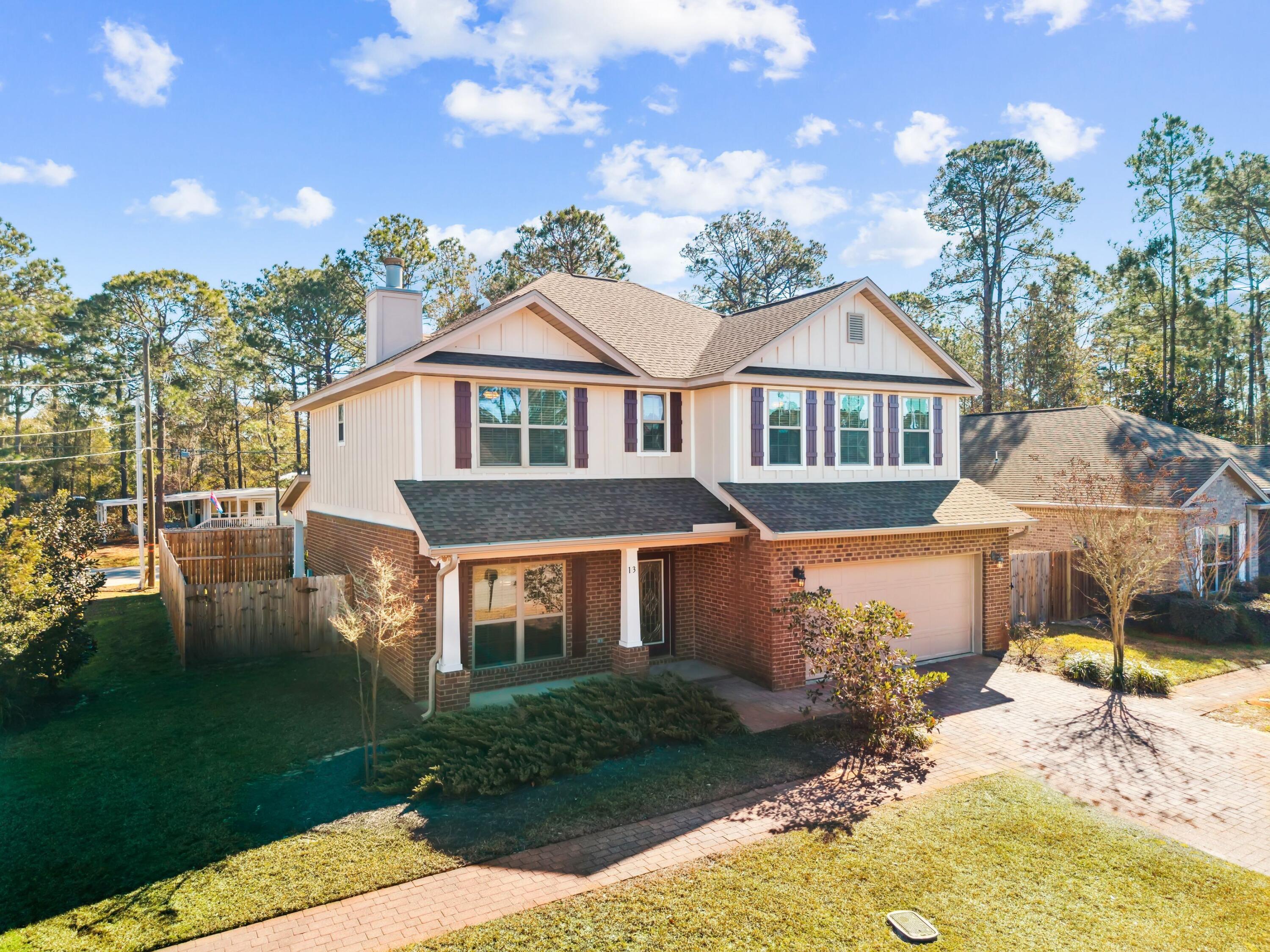 This listing is under contract with a kick-out clause, and can continue to be shown. Set on a desirable corner lot within Harstvedt Plantation, this expansive family residence offers a thoughtful floor plan, meaningful upgrades, and a location that supports both daily routines and coastal downtime. Originally built as the subdivision's model home, the property benefits from a larger layout and upgraded finishes throughout. With four generously sized bedrooms and three-and-a-half baths, the home is designed to live comfortably, anchored by a downstairs primary suite that adds ease and privacy to everyday living. Wood flooring runs through the main living spaces, complemented by granite countertops and stainless steel appliances in a kitchen built for function and gathering. The home's flexible layout continues upstairs, where a full-sized bonus room invites creativity as a media room, play space, home office, or secondary living area. Recent improvements add confidence and value, including a new roof, a newly fenced backyard, several new windows and screens, and a new mailbox, ensuring the home feels both cared for and current.

Outdoors, the fully fenced yard creates a private setting for entertaining, relaxing, or accommodating small pets. The corner lot placement enhances space and light while reinforcing the home's presence in the neighborhood. Just two blocks away, Bay Park provides waterfront access and a boat launch, extending the lifestyle beyond the property lines and into the surrounding natural amenities.

Harstvedt Plantation is known for its quiet, family-oriented atmosphere and its proximity to parks, schools, and everyday conveniences. Residents enjoy a tucked-away feel while remaining close to Gulf Place dining, shopping, and beach access, as well as nearby green spaces and water activities. The community appeals to those seeking room to spread out, a sense of neighborhood calm, and easy access to both the bay and the coast without the pace of a resort setting.