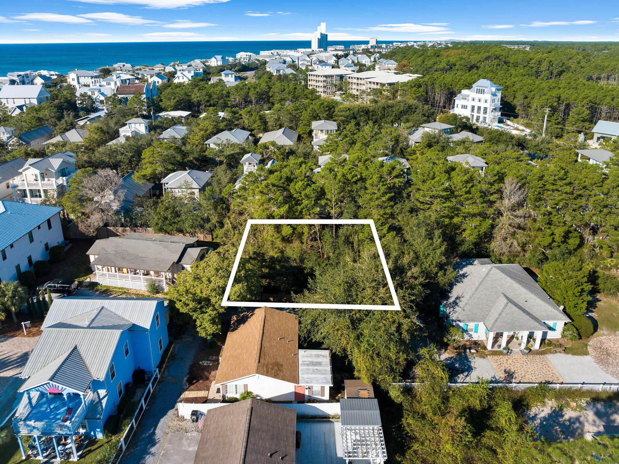 Nestled in the heart of Seagrove Beach, this vacant lot on Brown Street offers an exceptional opportunity to create your dream home or investment property. Situated south of Scenic Highway 30A, the property is ideally positioned for easy access to the stunning beaches of the Gulf of Mexico and the tranquil waters of Eastern Lake. With its generous dimensions spanning approximately 0.13 acres, this lot provides ample space to bring your vision to life, whether it's a beach retreat or a family home. The location combines natural beauty with convenience, surrounded by the charm and vibrancy of communities like Seagrove and Seaside, offering an array of boutique shops, renowned restaurants, and cultural attractions. This property offers the perfect setting to enjoy everything the Emerald Coast has to offer. Reach out to us today for more information.