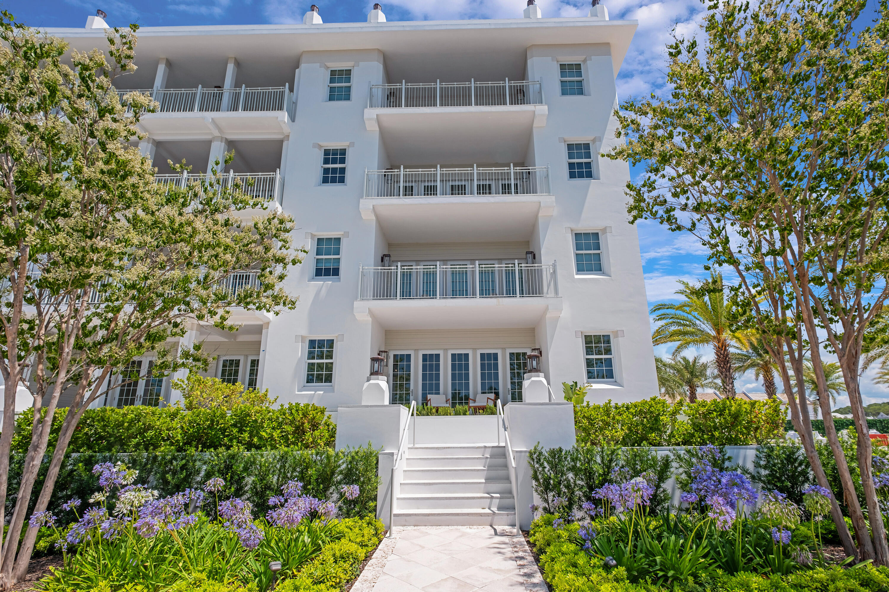 Elegantly poised along the coveted Scenic Highway 30A, the Kaiya Club Residences redefine coastal luxury living with a unique blend of connectivity, serenity, and privacy. Meticulously appointed, these residences feature generous floor plans, breathtaking views, and a grand lobby that sets the tone for an unparalleled living experience. Exclusive to Kaiya Club members and their guests, the scenic rooftop pool offers a breathtaking panorama of the Emerald Coast, providing a serene retreat from the world.

Unit 101, a furnished 3-bedroom, 3.5-bathroom sanctuary, exemplifies sophisticated living. The spacious living and dining area seamlessly extends to a large balcony overlooking the Grove, perfect for entertaining or simply unwinding. The chef's kitchen is a culinary masterpiece, boasting ample pantry storage, a top-of-the-line Wolf & Sub-Zero appliance package, custom-designed wood cabinetry, and stunning Caesarstone counters and backsplash. The master suite is a tranquil retreat, featuring its own balcony, an expansive walk-in closet, and a luxurious shower.

Unit 101 offers the unique advantage of being a ground-floor residence with convenient on-street parking, allowing you to walk straight into your home, giving it the ambiance of a detached second home. As the closest Kaiya condo to the beach and the beach club, this unit provides unmatched convenience. The ease of its first-floor location means you can effortlessly bring your beach gear to the shore without the need for an elevator, ensuring a seamless and enjoyable coastal experience.

Residents enjoy the convenience of an exclusive garage, private elevator access, dedicated parking, private lockers, and storage, along with daily concierge services. These features ensure that the Kaiya Club Residences are seamlessly integrated with the world-class amenities and benefits of the Kaiya Beach Club. The rooftop pool, perched atop the Kaiya Club Residences, offers a picturesque seascape of the Emerald Coast, enhancing the luxurious lifestyle that Kaiya Beach Resort promises.

Experience the epitome of luxury living at the Kaiya Club Residences, where every detail is designed to provide an extraordinary lifestyle along the beautiful 30A.