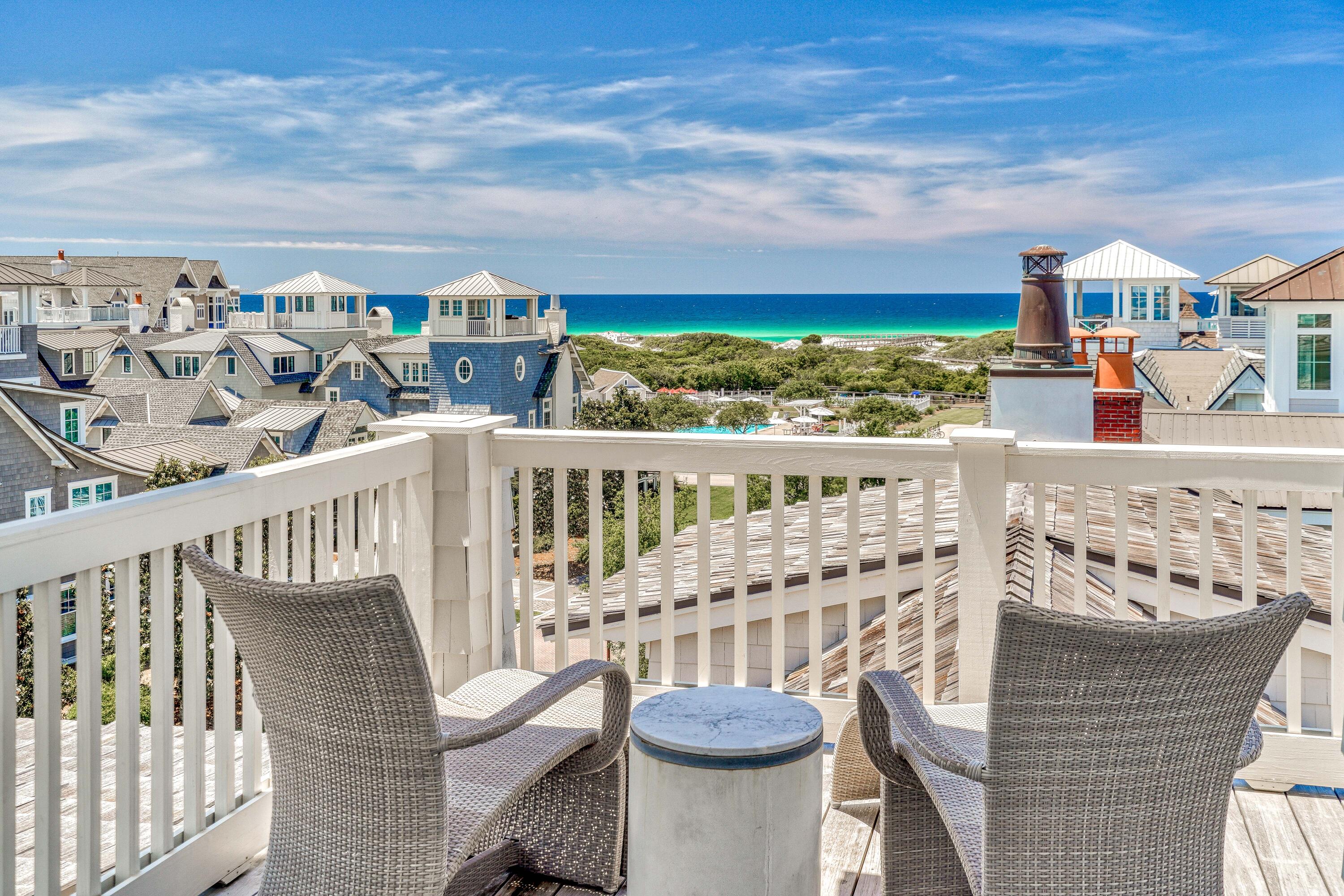 MUST SEE THIS ONE!!! ! HURRY, CAUSE WON'T LAST LONG.  11 S FOUNDER's is one of the largest, most sought after CORNER LOTS in WATERSOUND . AN  inviting water feature leads you to PRIVATE POOL &  COURTYARD, into the OASIS of one of the most beautiful & sophisticated  on all of 30A. Dual walls of bi-folding glass door panels open onto the pool area where indoor living becomes outdoor living with porch, fireplace, grilling area, sink and refrigerator.  Inside you'll find 5820 square feet of relaxing, comfortable and intimate living space with seven bedrooms, eight bathrooms and screen porches everywhere providing plenty of great gulf views. There's a downstairs guest suite and bath by the pool with private entrance, bunkroom and powder room, and another master suite with bath and porch, even an elevator!  The second floor is designed to entertain small groups to large groups of family and friends with lots of dining space, another guest suite with bath and a separate apartment with living, kitchen and dining area with bedroom and bath. The secluded master suite on the third floor has its own cozy open porch with fireplace and beautiful gulf views to wake up to! Take the spiral staircase to the open tower for more great views of all of Water Sound, neighborhood pools, clubhouse, fitness center, walking paths, dunes and miles of sandy white beaches. Additional amenities are available through the purchase of St. Joe Club and Resort memberships. This is the one you've been waiting for!