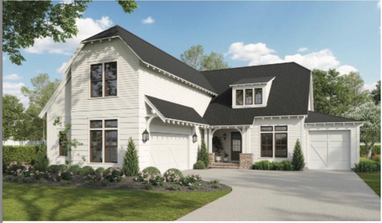 This stunning two-story Hardie siding home offers thoughtfully designed living space, backing up to
open space for privacy and scenic views. Inside, you'll find a luxurious owner's suite and a spa-inspired bath featuring a soaking tub, walk-in shower, dual vanities, and a generous walk- in closet. The first floor welcomes you with a grand foyer, an open-concept living and dining area, fireplace, and a gourmet kitchen with a large center island, working pantry, and premium finishes. Additional highlights include an optional study/office, an extended laundry room, an additional bedroom, and a loft which provides flexible space for a playroom or media area. Residents enjoy resort-style amenities and the nearby Bay Club.