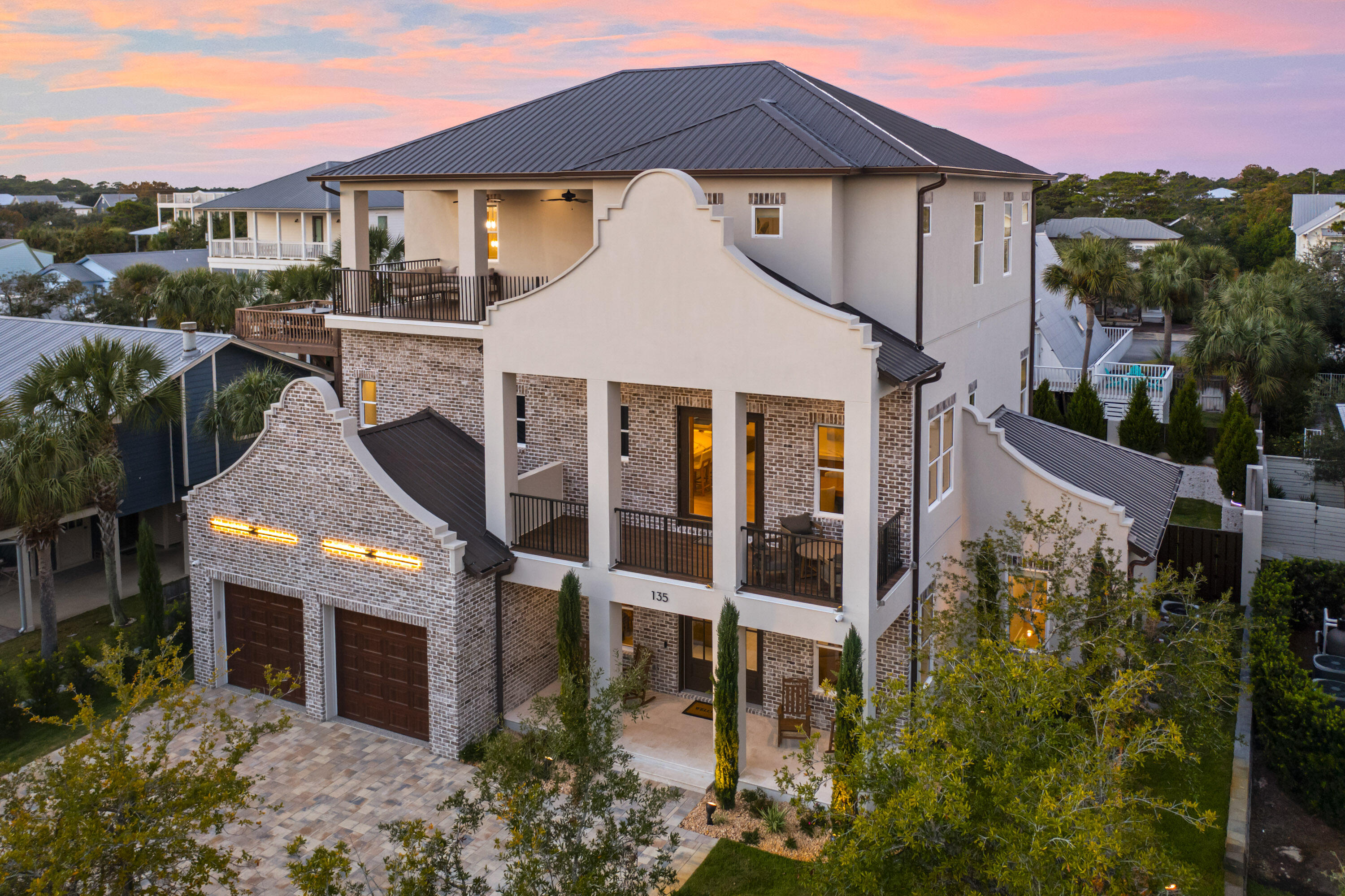 Seller is offering $350,000 in guaranteed rentals for the first 12 months following closing. 

This newly built 8BR/8BA, 4,815 sq ft home is an easy 300-yard stroll to Gulfview Heights beach access and lives beautifully as both a primary residence and a high-performing rental. Designed to sleep 22, it offers two custom bunk rooms and all en-suite bedrooms. The centerpiece kitchen features a Viking Tuscany Series appliance package valued at over $100K, complemented by an elevator and elevated lighting. Outside, enjoy a resort-style pool and spa, outdoor kitchen, fire pit and 2-car garage, plus lush landscaping, security cameras and robust mechanicals. Rental projections exceed $400K annually.