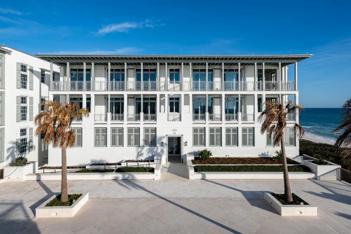The Selene & Easterly, the newest gulf front condominium residences offered in Alys Beach. These residences deliver incredible views of Alys Beach's most enchanting assets—the pristine beach and the pure emerald waters. Both buildings will be adjacent to the private owner's Beach Club and the beach plaza. The Selene & Easterly features a total of thirteen residences with spacious floor plans, large balconies, garage parking, and private storage rooms. These are rental restricted residences with no short-term rentals. Designed by Merrill, Pastor & Colgan, these are Bermudan styled residences.