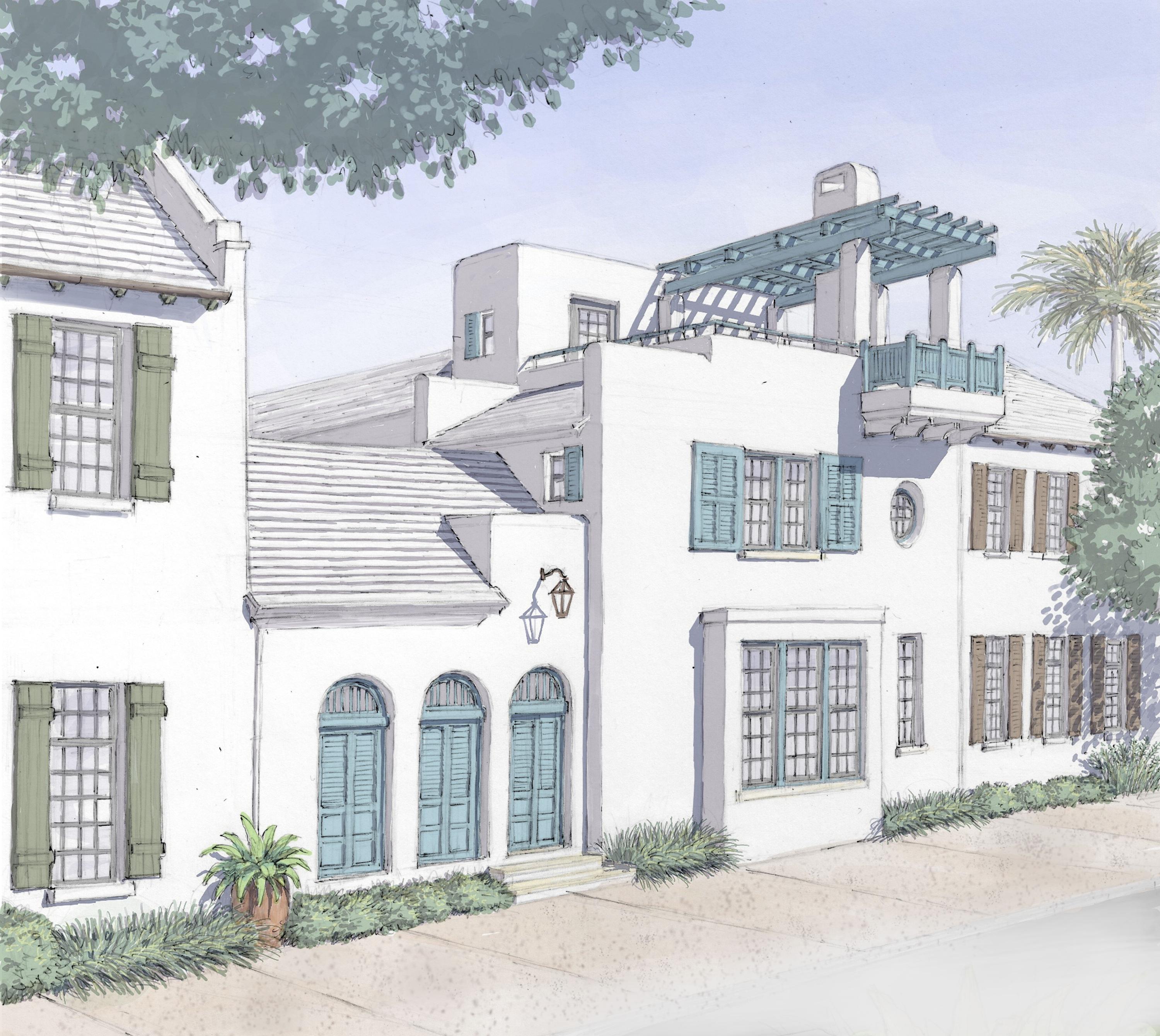 Home designed by Gary Justiss, Architect. Home is located on north side of 30A in Alys Beach within close proximity of ZUMA Fitness Center, Caliza Pool & Restaurant, and the Ampitheater.
Entered for comp purposes.