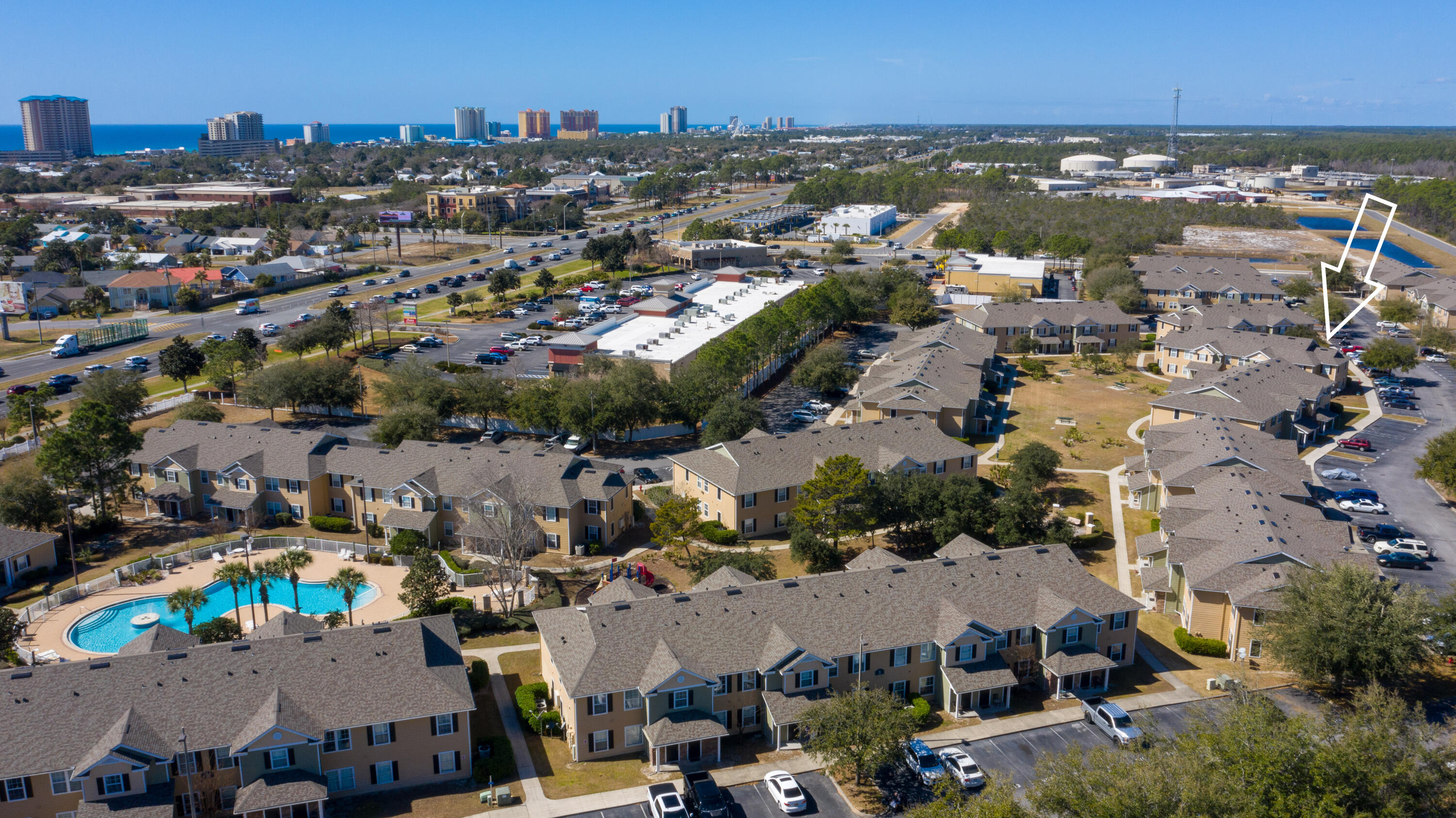 CURRENTLY UNDER CONTRACT, SELLER ACCEPTING BACKUP OFFERS! The unit is in great condition and well maintained and features granite countertops, upgraded wood cabinets, stainless appliances.Brand new dishwasher and stove.Brand new kitchen sink and faucet.Luxury vinyl plank in the living room.AC was replaced in 2019.Nautilus Cove is a gated condominium community,offers several amenities including a large resort-style pool, fitness center, clubhouse,kids playground,pet-friendly walking stations.Located in central Panama City Beach you are close distance to the beautiful famous sugar-white beaches and less than 2 miles from Pier Park.Not only is it a solid place to live,convenient to local schools and shopping,but it has potential as a long-term rental bringing cash flow to the new owner.