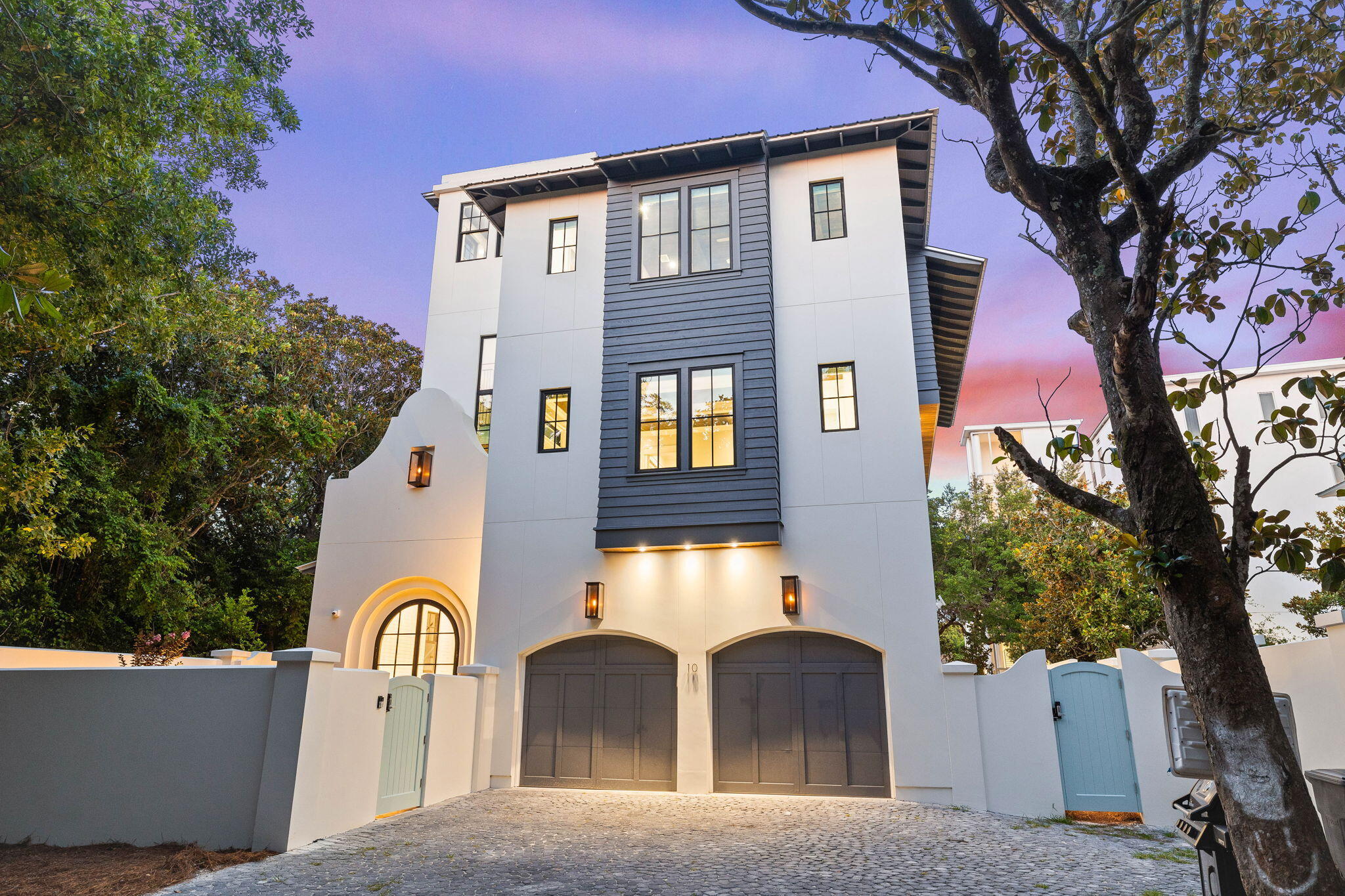 Prominently positioned just three tiers from the Gulf of Mexico and in the coveted corridor of Old Seagrove, West of Highway 395 directly adjacent to Seaside, FL, this exquisite new construction retreat was meticulously crafted by builder J. Alex Rice of Old Seagrove Homes with interiors thoughtfully staged by Cynthia Rice and Jennifer James Design. 

This home epitomizes elegance and sophistication, offering a seamless blend of luxury and comfort with an exceptional amenity package including an oversized private resort style pool, expansive outdoor living including a spacious rooftop deck overlooking sunset vistas over Seaside FL as well as steps to exceptional beach access directly south of this exemplary new construction home. Upon entering through the intimate front courtyard framed with a pristine steel & glass doorway leading to the entry vestibule clad with Chicago Brick and pecky cypress accents, one is greeted by an expansive living room, designed for both relaxation and entertaining and dripping with designer details & finishes including Venetian plaster, cypress ceilings and anchored by an ambient gas fireplace. The adjacent kitchen, a culinary enthusiast's dream, features top-of-the-line sub zero and wolf appliances as well as hand built onsite cypress custom cabinetry (locally milled), creating an inviting space for gatherings perfect for entertaining. 

The first floor also boasts direct access to the expansive outdoor living area and massive private pool. A private elevator allows access to each of the four floors that this vertically integrated home provides. The primary suite is thoughtfully separated from the rest of the bedroom suites providing a full office space and entryway, perfect for quiet productivity, and a spacious bedroom with spa-like en-suite bath offering a private sanctuary for owners and guests.

Accompanying this primary suite are additional well-appointed bedrooms and a cozy bunk area, ideal for family and guests alike. A secondary living room provides a casual space for leisure and entertainment all of which is beautifully accented with French oak flooring and locally milled wood details throughout.

The third floor houses an additional bedroom, providing privacy and comfort, perfect for family & visitors. The fourth-floor rooftop deck offers panoramic gulf views, providing an expansive space perfect for entertaining. This serene backdrop ensures unforgettable gatherings under the stars. Other notable features include three laundry areas, oversized garage parking, outdoor shower, outdoor projector for nighttime television and movies under the stars & private entry courtyard with walled privacy for optimal enjoyment.

Perfectly positioned next to the renowned Surfing Deer, 10 Nightcap places you within walking distance to the charming Seaside shopping and dining district. This turn-key ready home, fully furnished and elegantly staged, is a rare find. Enjoy effortless access to the public beach, ensuring your days are filled with relaxation, adventure, and coastal charm.

10 Nightcap is more than a home; it's a lifestyle. Experience the finest in coastal living with this unparalleled property. For cost to own & rental projections please reach out.
