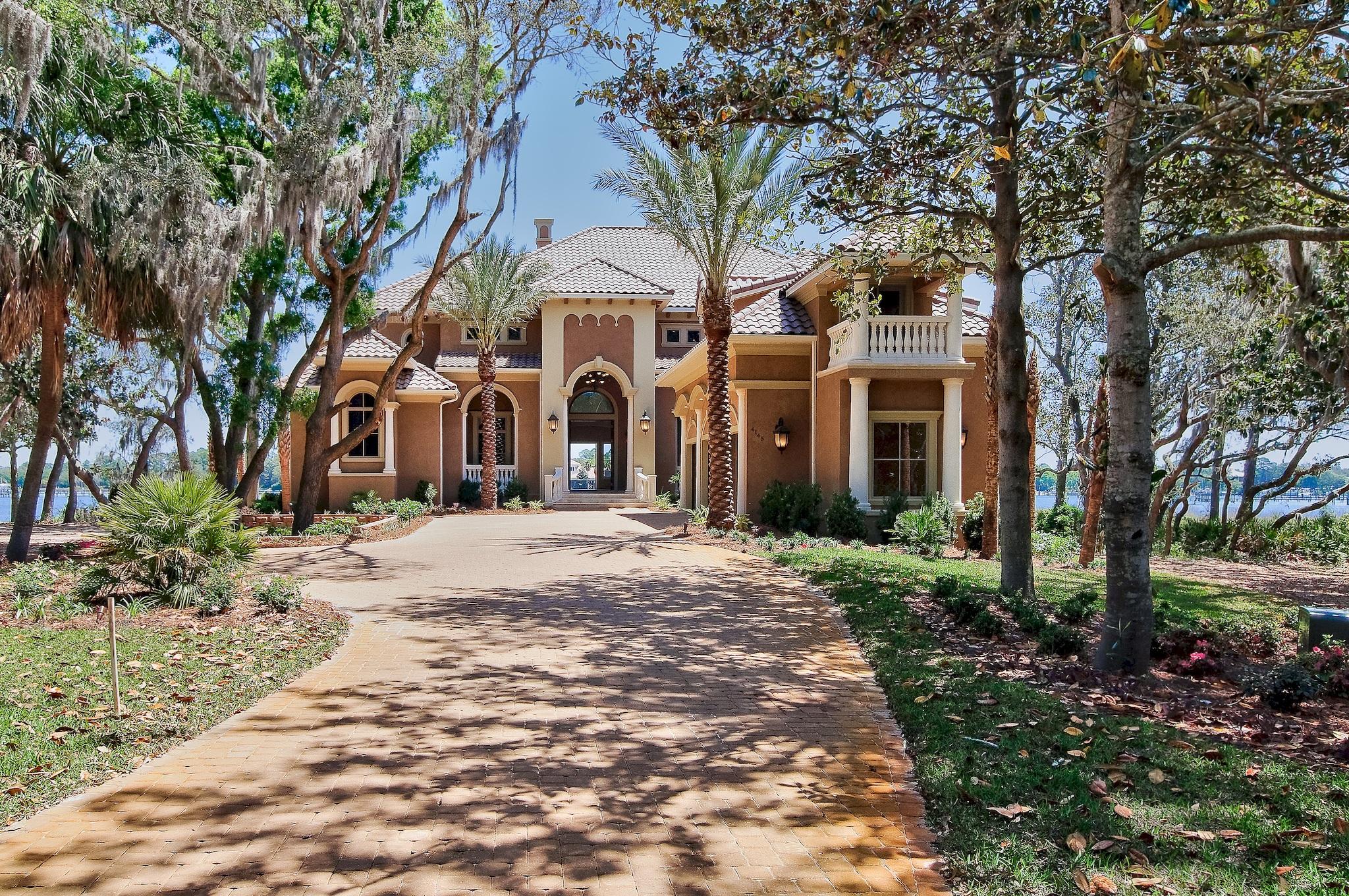 This Majestic Bay-Front Mediterranean home is nestled in The Estates at Indian Pointe. This estate home offers over 7000 square feet of living space on 147 feet of bay-front, manicured grounds on Choctawhatchee Bay and Indian Bayou. Stunning views along with lush, mature landscaped grounds make this estate a must see! Relax in your private, bay-front pool and enjoy the views and outdoor summer kitchen located on a spacious screened porch with outdoor fireplace. Completing the home is a masterfully constructed dock with durable composite decking leading to a deep-water boat slip which easily accommodates a 70-foot vessel. Call today to schedule your private appointment. The Estates at Indian Pointe is a distinctive gated community with only 13 homesites on Choctawhatchee Bay   One of Destin's finest Bay Front neighborhood. Offering an extraordinary lifestyle where one can enjoy life in your own private castle on the water yet just minutes away is all Destin's has to offer with the world's best beaches, shopping, dining and golfing. 

The location allows for quick access to big game fishing in the Gulf and a deep-water boat slip that will accommodate a 70' vessel with a 6' draft. Enter the property via the long driveway ending in motor court and a three-car garage. 

This two-story Bay Front Mediterranean custom-built estate is comprised of 7,524 sq. ft of living area and seven bedrooms and eight baths. The two-story foyer with marble flooring opens to the main living area and formal dining area overlooking the pool and Bay. Custom cabinetry and top of the line appliances shine in this gourmet kitchen with island.  The home features a large family room with wet bar and fireplace fronting the Bay. Nearby is a wine room with a built in storage/cooler. The ground floor continues with a large guest room with private bath, a den with hardwood floors, fireplace and custom built in shelves and a breathtaking Master Suite including a sitting area with fireplace overlooking the Bay.  The master bedroom features two large walk-in closets and a spa-like Master bath with double vanities, a jetted tub, fireplace, and duel entry shower with stain glass and seating.  

In the Foyer the stairway leads to a second level media room with projection screen and stadium seating along with five generous guest rooms with luxury baths - one bedroom features a kitchenette, sitting room and private covered balcony. 

Exterior amenities include pool with spa, fountain and waterfall; screened porch with fireplace, media cabinet and summer kitchen overlooking the Bay; boat slip that will accommodate a 70' vessel with a 6' draft and access to deep water.  Call to schedule an appointment to view.