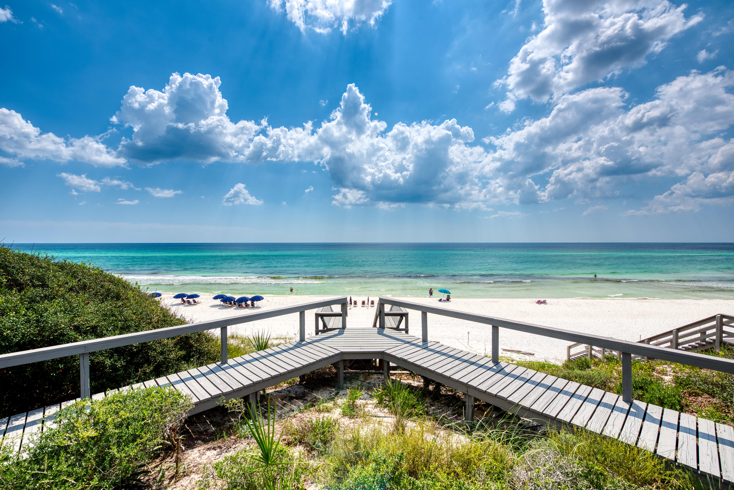 Loved by countless vacationers on the beautiful Emerald Coast, and known simply as ''The Beach House,'' this gulf-front Seacrest beach bungalow features 90 feet of waterfront, private beach access, and forever panoramic gulf views. Recently renovated with desirable coastal aesthetics, updates include a full kitchen remodel with stainless steel appliances and a breakfast bar; beautiful tile showers and granite countertops in all four bathrooms; a fresh coat of paint; and new flooring throughout. This bright beach home offers an open floor plan and inspiring views of the Gulf of Mexico from the main living areas, as well as from three of the four bedrooms. A large outdoor deck provides a perfect place to enjoy sunrises and sunsets over emerald green waters, while a private walkway will lead. you right out to the white sand. Located in the heart of Seacrest Beach but offering plenty of privacy, this home is tucked at the end of a long canopied driveway, and lush vegetation provides additional coverage around a private swimming pool. 

Situated on a large lot with no homeowner's association, this 2,302-sq.-ft. home offers unlimited potential for the right buyer. Build the home of your dreams on .617 acres, expand on the existing home, or add a garage and carriage house. With a proven rental history, this inviting beach house is a great investment opportunity. Situated right on Scenic Highway 30A, this home is conveniently located just a quick drive or leisurely walk from well-known boutiques, restaurants, and entertainment.