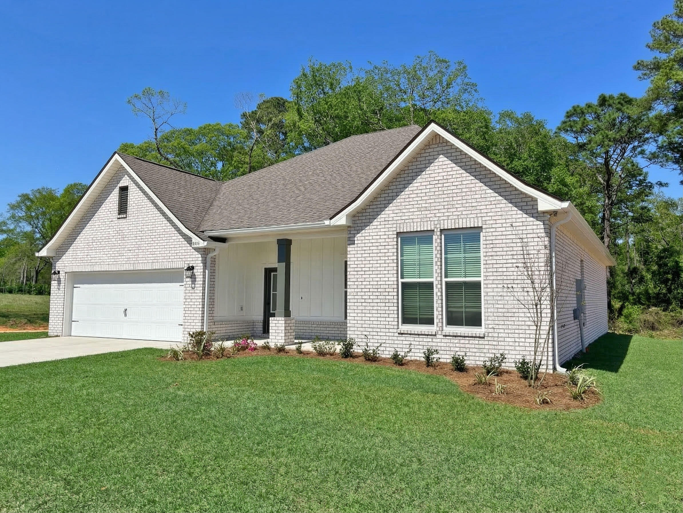 Awesome builder rate plus FREE refrigerator! Restrictions apply. 

The COMSTOCK III G in Houston Place community offers a 4BR/2BA, open design. Upgrades added (list attached). Features: double vanity, garden tub, separate shower, and walk-in closet in master bath, double vanity in 2nd bath, walk-in closet in beds 2 and 3, kitchen island, walk-in pantry, boot bench in mudroom, covered porches, undermount sinks, LED lighting throughout, crown molding, framed mirrors in all baths, smoke and carbon monoxide detectors, landscaping, architectural 30-year shingles, flood lights, and more! Energy Efficient Features: water heater, electric kitchen appliance package, vinyl low E MI windows, and more! Energy Star Partner.