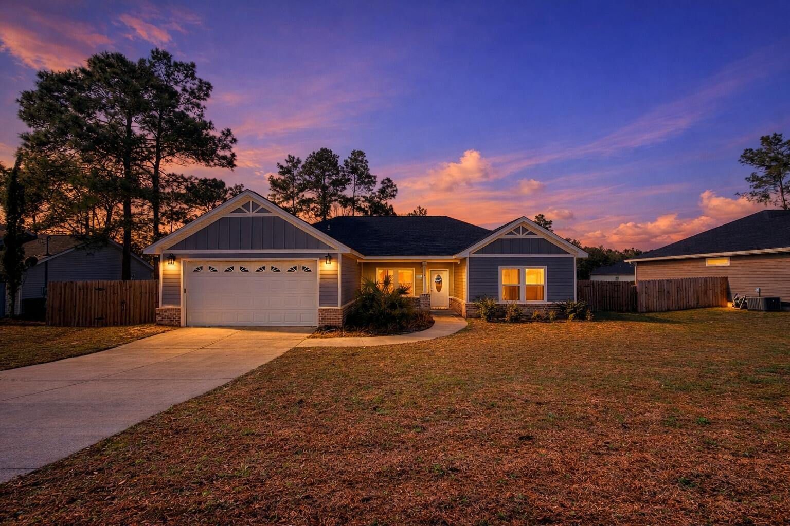 Welcome to 122 Loblolly Cir, Midway, FL, 32343. Built in 2022 and maintained in excellent condition, this beautiful 4-bedroom, 2-bath home offers modern finishes and a functional split floor plan. The kitchen features granite countertops, stainless steel appliances, and plenty of cabinet space, making it perfect for both everyday living and entertaining. The spacious primary suite includes a walk-in closet and a private bathroom with a walk-in shower. With a well-designed layout and generous backyard space, this home provides plenty of room to relax, entertain, or enjoy outdoor activities. Move-in ready and a great opportunity to own a newer home in great condition.