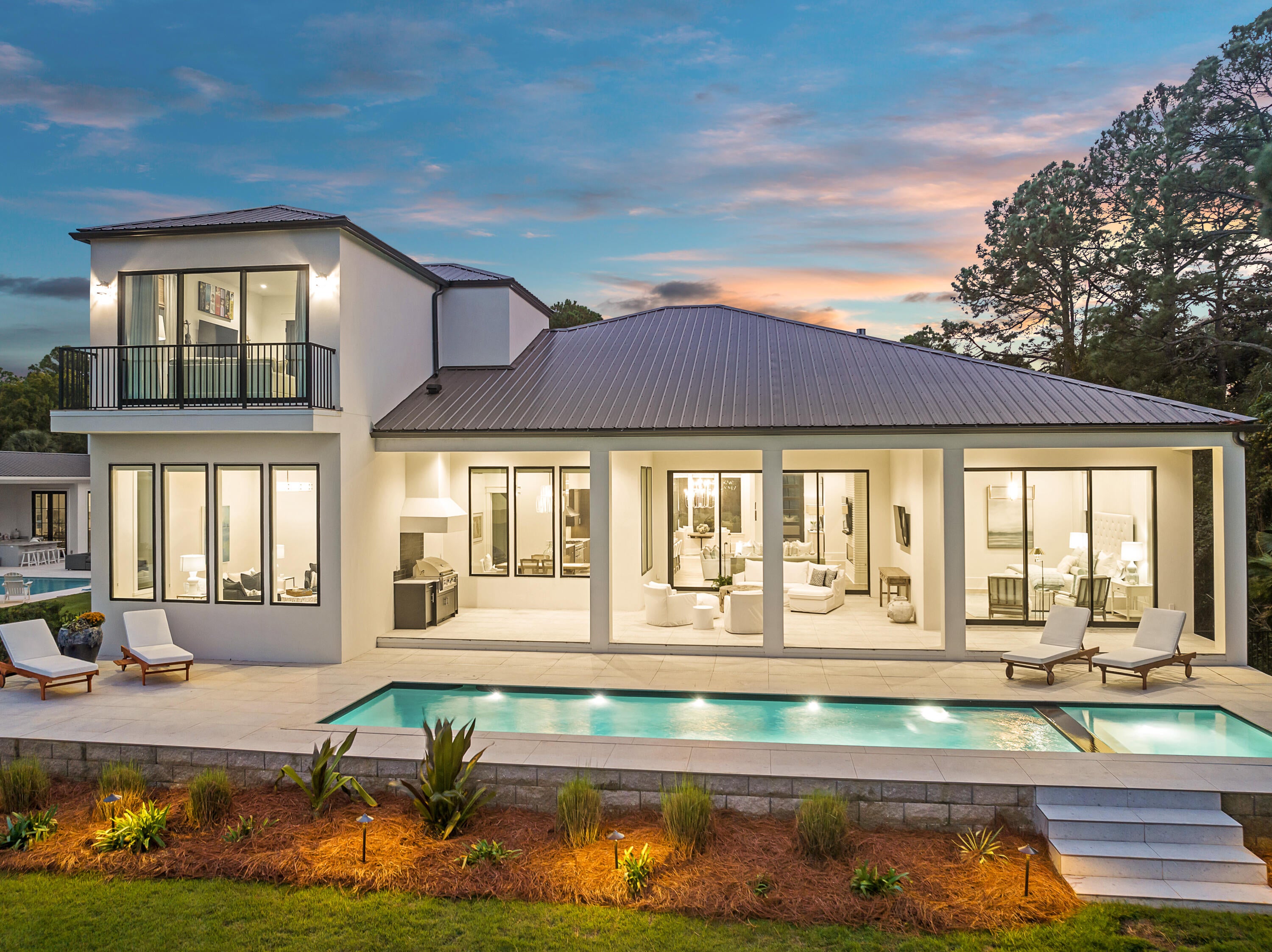 Positioned on a point that delivers sweeping 180 degree unobstructed views from Sandestin to the Mid-Bay Bridge. Perfect for the avid boater offering a 12,000 LB boat lift with two jet ski lifts and fish cleaning station and new flow through dock.

This location captures the most stunning sunsets,  combining serene bay living with covered flow through dock, covered boat slip and a gathering area ready for day of waterfront adventures. Just minutes  from the vibrant energy of the beach but tucked away on the peaceful and private Bayshore Drive with no HO