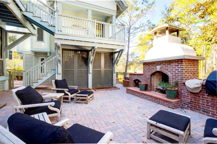This home is in the premier location of WaterColor with incredible lake views.  There is plenty of room to add a large pool and a great outdoor kitchen if buyer so desires.  For entertaining, no detail is left out of this home. This large cottage-style home will accommodate a large group, but is still cozy & comfortable. Recently updated kitchen and bathrooms, fresh paint and new furniture are just a few of the recent enhancements to this house. The main home's first level includes 3 bedroom suites, a home office that can be converted into a bunkroom , a TV den, laundry and 4 full baths. The second level features an open living/kitchen/dining plan, the master suite and another full bath.  The third floor can be used for an extra bedroom, a play room or a media room.  1.5-car garage is topped with a 1.5-story carriage house with full kitchen. The two buildings are joined and surrounded by lush landscaping and a beautiful patio. this home provides a great rental opportunity. 
WaterColor is rich in natural beauty and offers stunning amenities including a full service beach club, 5 additional pools, an active tennis center, miles of bike trails, fishing, kayaking and an easy stroll or bike ride into Seaside.