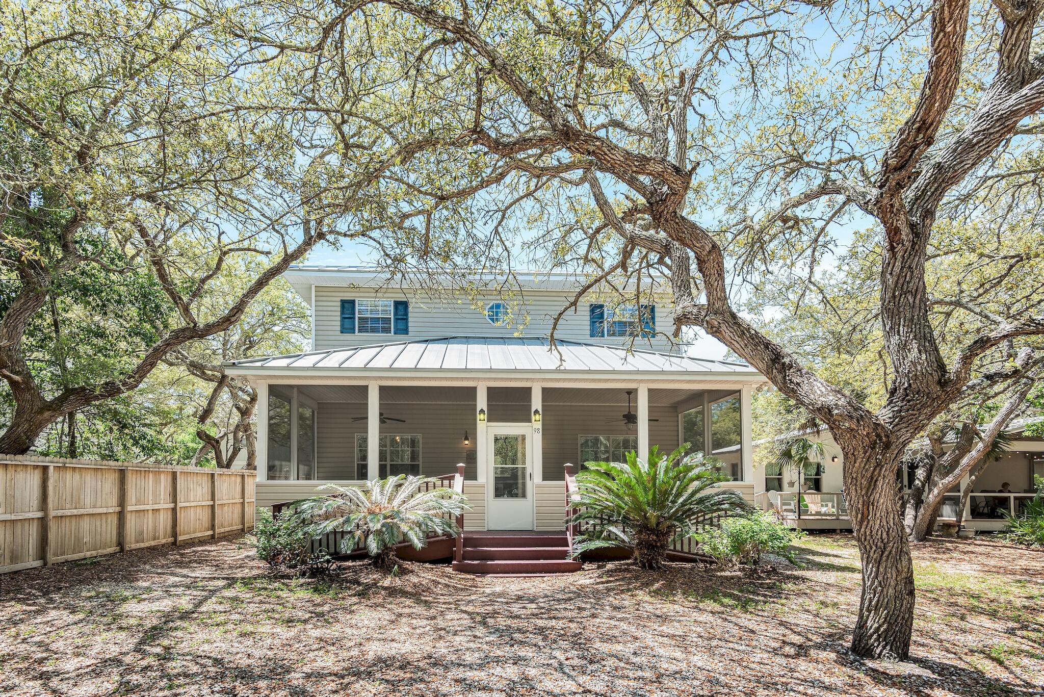 GRAYTON BEACH! This spacious Florida Cottage is located in a quiet area of Old Grayton. Large oaks trees and close to the lake, this home is currently a short-term rental. Very short walk to the beach, shops and restaurants.  Wonderful floorplan with 5 bedrooms, 5 1/2 baths. First floor master and bath are handicap accessible.  This well-maintained home backs up to the alley where setbacks are 5' for building.  Room for a pool and carriage house. Grossed over $79K rental income in 2021 with lots of owner use.  
This won't last long!