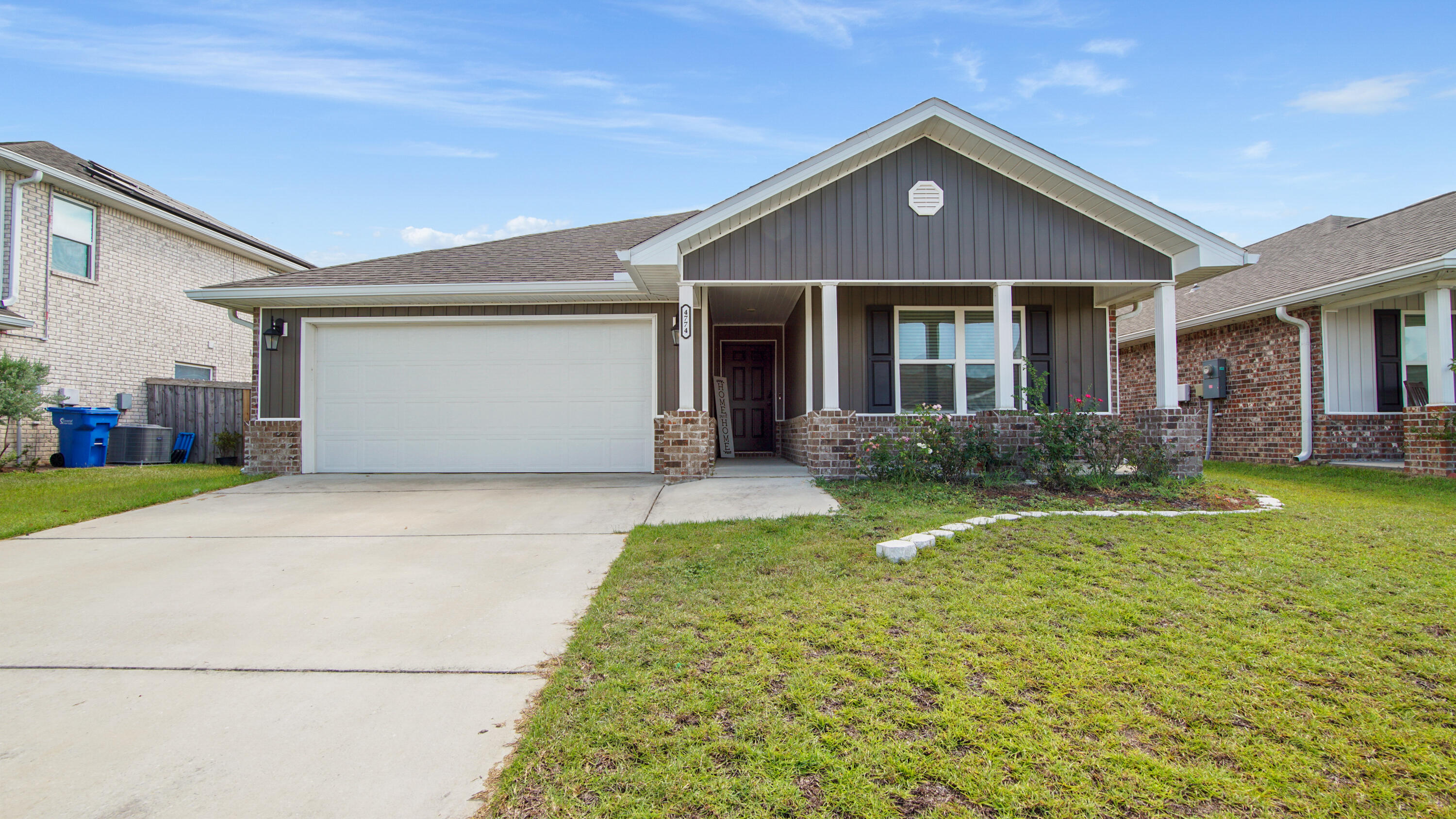 **🏡 Beautiful 4 Bedroom Home in Sought-After Titus Park! 🏡**

Welcome to your dream home in **Titus Park** — one of Panama City's fastest-growing and most desirable communities! Built in **2021**, this spacious **4 bedroom, 2 bathroom home** offers nearly **2,100 sq. ft. of modern living space** with an open-concept design perfect for both entertaining and everyday life.

📍 **Prime Location:** Just off Highway 231, you'll enjoy easy access to **Tyndall Air Force Base (15 miles)** and the **sugar-white beaches of Panama City Beach (17 miles)**.

✨ **Interior Highlights:**

* Bright, open floor plan with natural light
* Modern kitchen with plenty of counter space
* Large primary suite with walk-in closet and private bath
* Three additional bedrooms — ideal for family, guests, or a home office

 **Additional Features:**

* 2-Car Garage
* Covered Back Porch  perfect for morning coffee or evening relaxation
* Fully Fenced Backyard  great for pets and entertaining
* Access to a **brand-new neighborhood pool & amenities**
* **New Publix shopping center** right across the street, plus Starbucks and more just minutes away

**Value Add:** Flooring replacement has already been started  just a little DIY work left to make it your own!

 **Energy Savings:** Solar panels already installed! Current owners enjoy power bills typically under **\$30/month** (solar lease payment approx. \$177/month, transferable to buyer upon qualification).

Titus Park offers everything you need  from **comfort and convenience to community amenities**  all in a welcoming neighborhood setting.

 Don't miss your chance to own this gem. Schedule your private showing today!