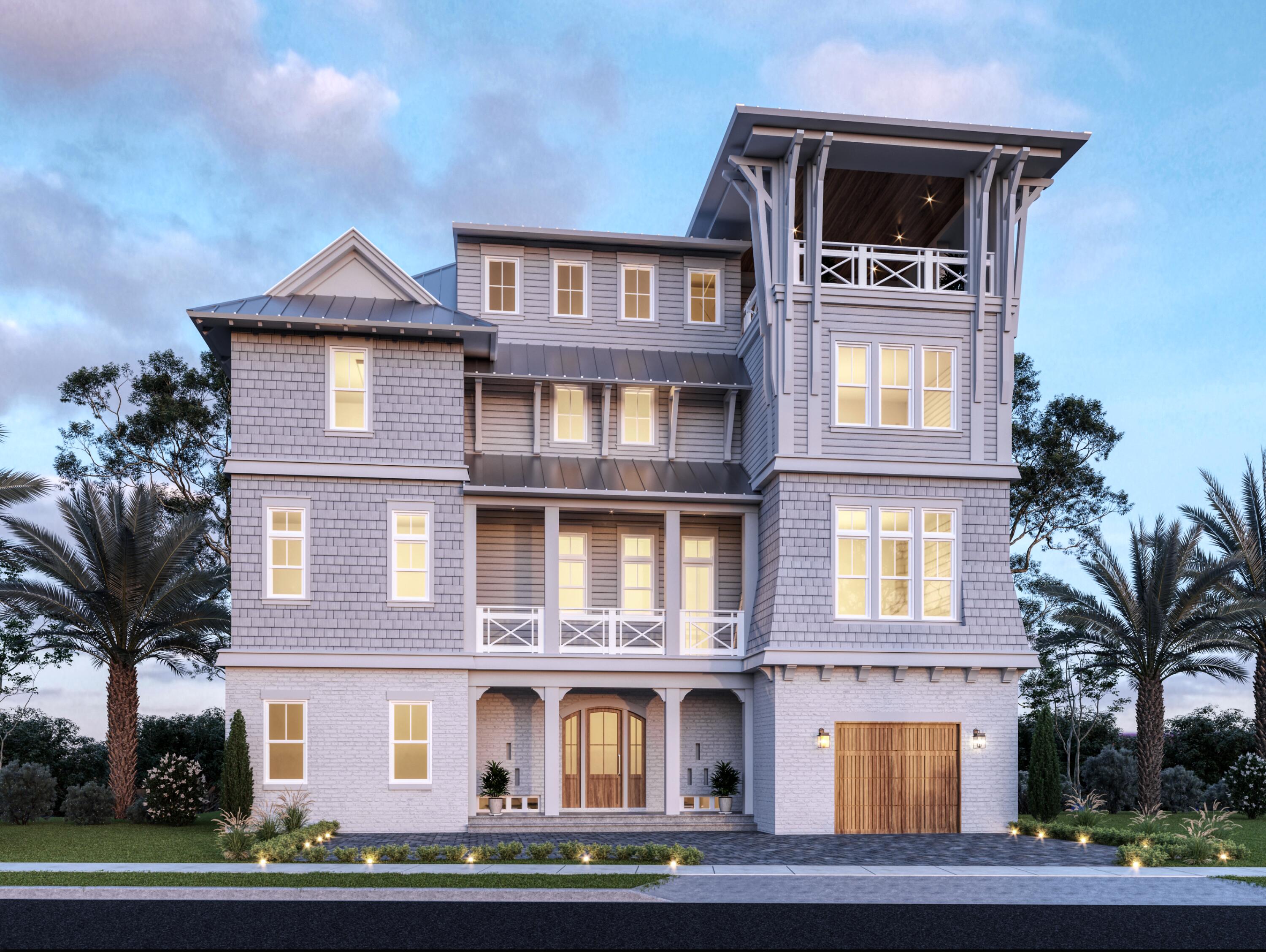 Welcome to 52 Holly Street, a coming soon luxury build located in a beautiful community of Old Seagrove Beach! This home is ideally located near restaurants, shopping and live entertainment; situated only two minutes to the beach and ten minutes from Seaside. And, every necessity and amenity is only a short bike ride or stroll down 30A! Filled with high-end furnishings this home is perfect for both couples and larger families, and would make an excellent primary home or even a lucrative vacation rental! Breathtakingly beautiful, this 7 bed, 8 and a half bath home features a private pool and an observation deck with panoramic views of the Gulf. 

With its curved front driveway and one-car garage, the home offers a luxurious sprawling 6,254 SF. Upon entering up and through the curved front driveway, you'll be awed by the stunning entry to the home. The front foyer welcomes you in, with no detail spared with the luxury finishes, and features a grand staircase that takes you upstairs to the second floor. The first floor conveniently features two bedrooms with en-suite bathrooms and a third bedroom with two full-size beds, perfect for guest use, laundry room, and an oversize entertainment room that looks out over the patio and private pool and spa. 

Head upstairs to the second floor where you'll be greeted by a stunning open-concept, living and dining space. The living and dining space dominates the second floor, complete with stunning views of 30a. A covered porch, extending from the second floor, would be an excellent place for your morning coffee or afternoon cocktail. The second floor also features a master bedroom and bathroom, a powder room, a kitchen with cutting-edge appliances and technology and several pantries, which make it ideal for storage. 

Similar to the second floor, the third floor welcomes you upstairs with stunning views of 30a from the expansive entertainment room. The third floor also features a master bedroom and bathroom, and two bedrooms with built-in bunks and en-suite bathrooms. This is perfect for vacation rentals, or simply space to host all your family and friends! 

And finally, head to the fourth floor for one of the most stunning views on Scenic Highway 30a and the Gulf. A panoramic deck, also accessible by elevator, features two large fans and an outdoor bar, with ice maker and mini fridge. 

This stunning home also features an artificial turf game area by the private pool- great for the kids! This home also features TWO outdoor kitchens: one which serves the pool area on the first floor, and another that facilitates the main kitchen on the second floor. Don't hesitate to reach out for more information about one of the most  exclusive and luxurious properties on 30a! Completion in early 2022. 

Buyer to verify all information and dimensions. Information is deemed reliable but not guaranteed.