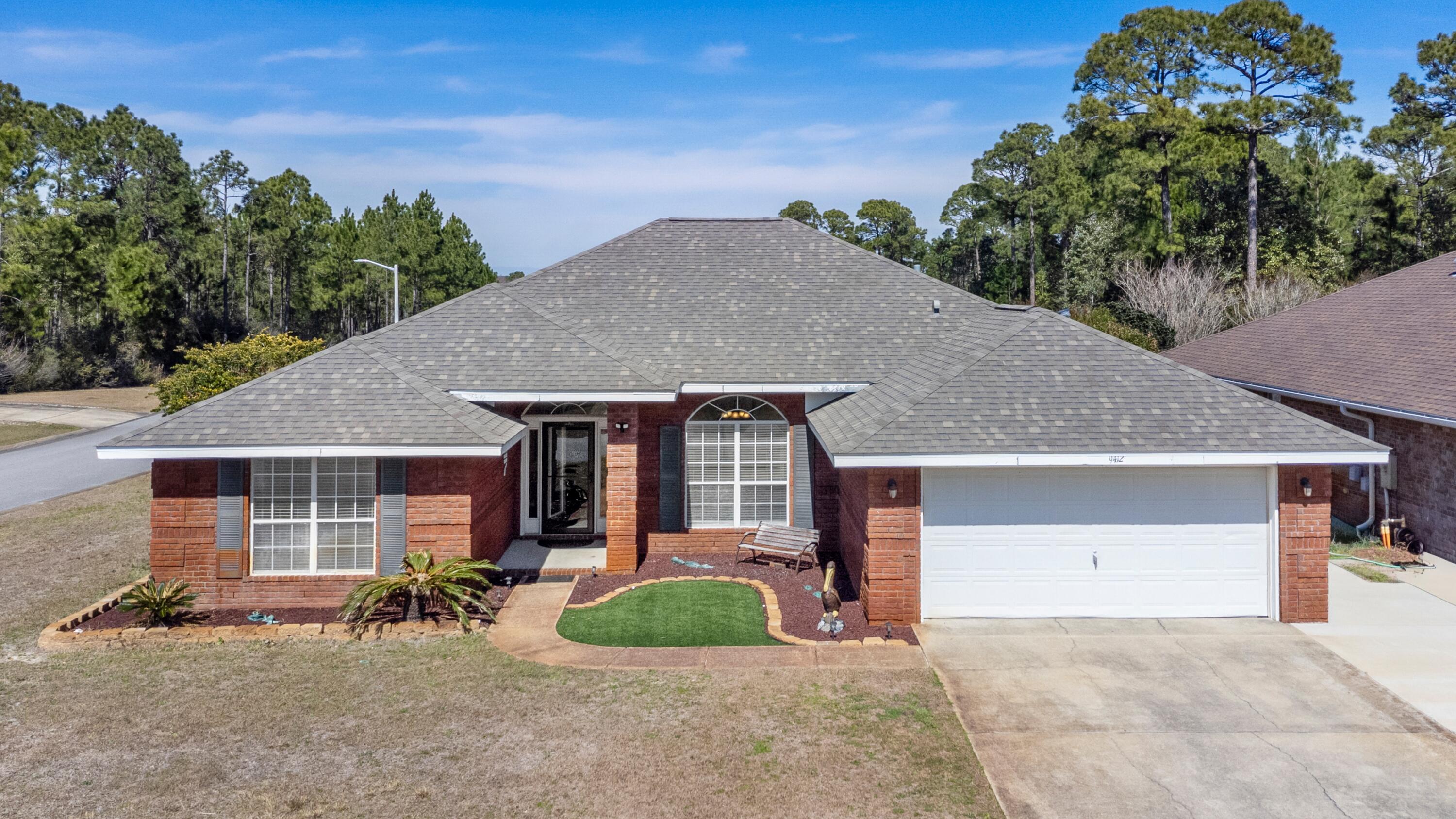 Income Producing!!  Ask about last years revenue. Welcome to 9412 Pouder Lane, where coastal living, convenience, and comfort come together in one of East Navarre's most desirable locations. Perfectly positioned on a spacious corner lot, this home gives you room to breathe while still keeping you close to everything that makes Navarre special.
Imagine starting your mornings with a quick drive to the sugar-white sands of Navarre Beach just minutes away, and ending your evenings in a peaceful neighborhood where the pace of life feels just right.
Inside, you'll find over 2,300 square feet of thoughtfully designed space with 4 bedrooms and 2 bathrooms, offering flexibility for families.
Living in East Navarre means a faster commute to Hurlburt Field.