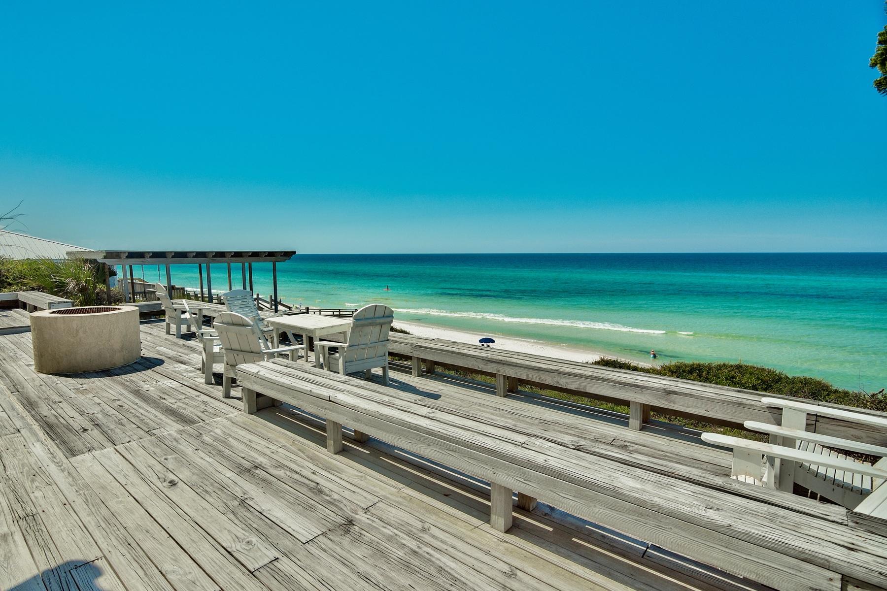 80 FEET OF BEACH FRONTAGE! Buffered from the street by a little Florida forest of indigenous vegetation, this spectacular gulf front lot opens to panoramic views and beachfront grandeur. With more than 80 feet on the Gulf of Mexico, this nicely wooded home site is conveniently situated in Seacrest Beach between WaterSound and Alys Beach. Located on a high elevation vantage point with a private staircase to the pearl white sandy beach, you can walk, swim, relax and entertain in the finest style not often found along this stretch of the Emerald Coast. Independence is the byword here. Nearly half an acre, or 20,000 square feet to be exact, is generous space in which to stretch out and dream. There are no homeowner's association (HOA) regulations, and you can be on the beach any day in any season just by walking out of your back door. This is a rare opportunity to acquire one very special parcel of Gulf Coast property.