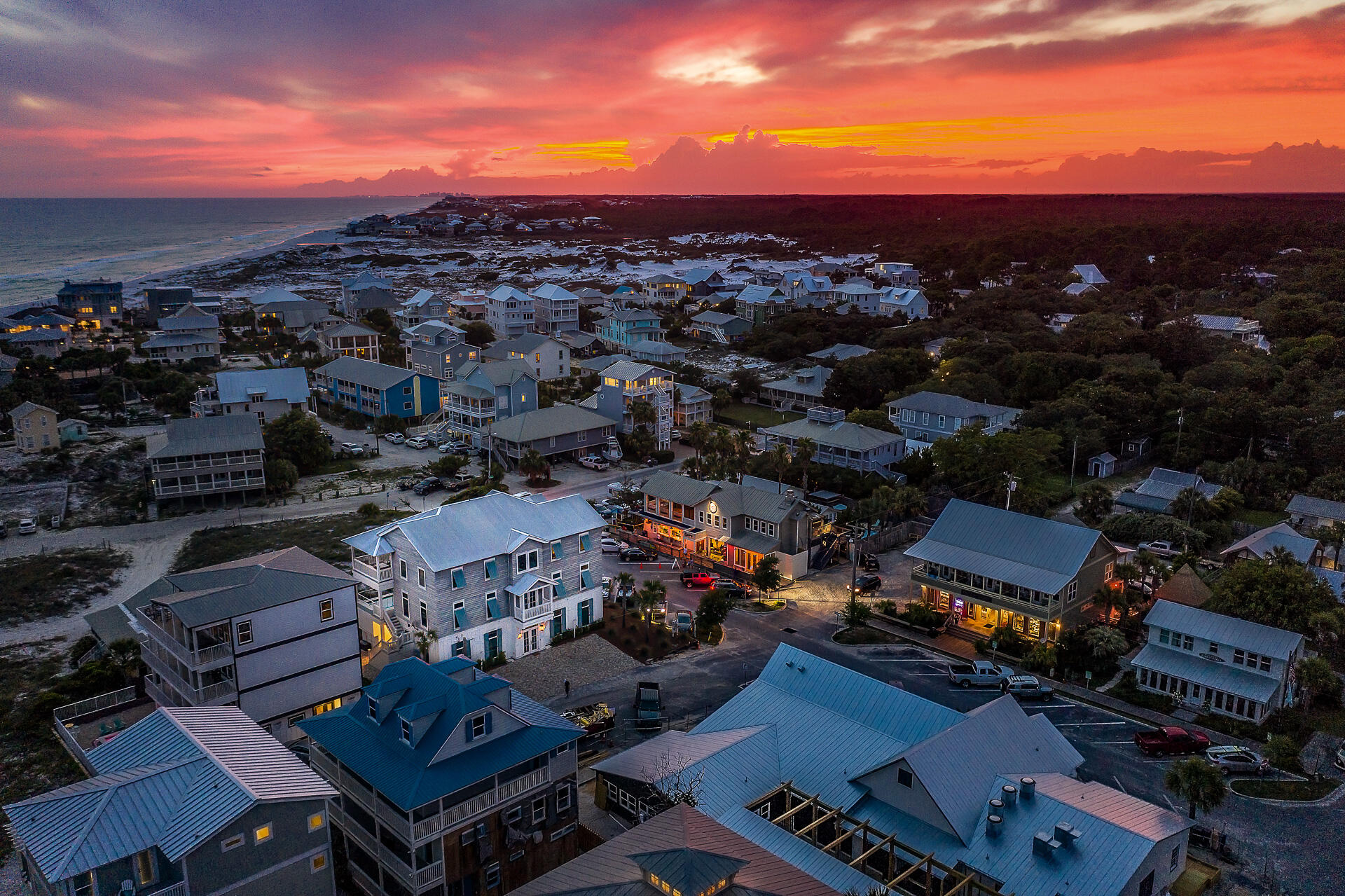 ''Bella Waves'' exemplifies luxury coastal living, prominently located in the center of 30A in the eclectic beach town of Grayton Beach. This perfectly designed built-to-host home has it all, including forever unobstructed gulf-view sunsets from the western-facing second story heated pool. Bella Waves is accented with designer furnishings throughout the home, an elevator servicing all floors, over 2,500 square feet of outdoor living space, steps from the beach with no customary use issues, and an outdoor kitchen. Bella Waves features spacious conversational and living areas located on every floor, stunning reclaimed antique oak floors, marble bathrooms, custom cabinetry, Wolf/Subzero kitchen package, shiplap walls and ceilings, Rohl plumbing fixtures, gas lanterns, first floor game room with shuffleboard table & foosball table, 3 washer/dryer sets, 7 bedrooms (including 2 masters & bunk room with 8 beds), a bunk nook, 10 bathrooms, parking for 10 vehicles, and enough room to sleep 20+ guests comfortably. 60 Hotz Avenue has been meticulously maintained and is an established rental. In 2021 Seller has built an outdoor kitchen area, replaced north facing balconies, has all new shutters ordered and to be installed, and has the entire home scheduled to be painted in September. 

Come see why Grayton Beach is currently ranked the #1 beach in the United States by Stephen "Dr. Beach" Leatherman.

Buyer to verify all information and dimensions. Information is deemed reliable but not guaranteed.