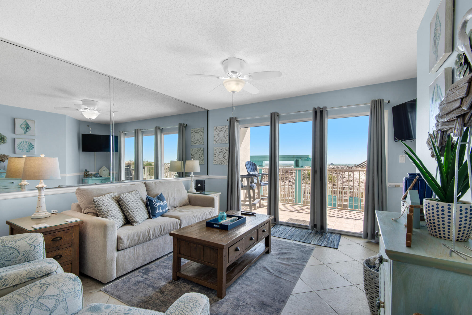Beautifully updated 2-bedroom, 2-bath condo that lives like a 3-bedroom, featuring a separate bunk room and Gulf views, perfectly positioned on the 2nd floor of Gulf Dunes. Strong rental potential with over $45,000 already on the books for 2026, offering immediate income to a new owner. HVAC replaced June 2026.

The Gulf-front primary bedroom offers sliding glass doors that open to the private balcony, plus an ensuite bath with double vanities and a tub/shower combo. Additional upgrades include new furnishings and decor, new washer and dryer, LVP flooring, custom built-in bunks, new Polywood patio furniture, and fresh paint throughout.

With sleeping accommodations for 8-10 guests, this condo is an excellent rental or investment opportunity. Rental History...2026 $31,283 on the books. 2025 $57,817 2024 $53.402. Gulf Dunes provides incredible conveniencejust steps from local shops and restaurantsand offers fantastic amenities including two Gulf-front pools, tennis courts, and grill/picnic areas. Enjoy easy beachfront access and stunning views in one of the area's most desirable communities.