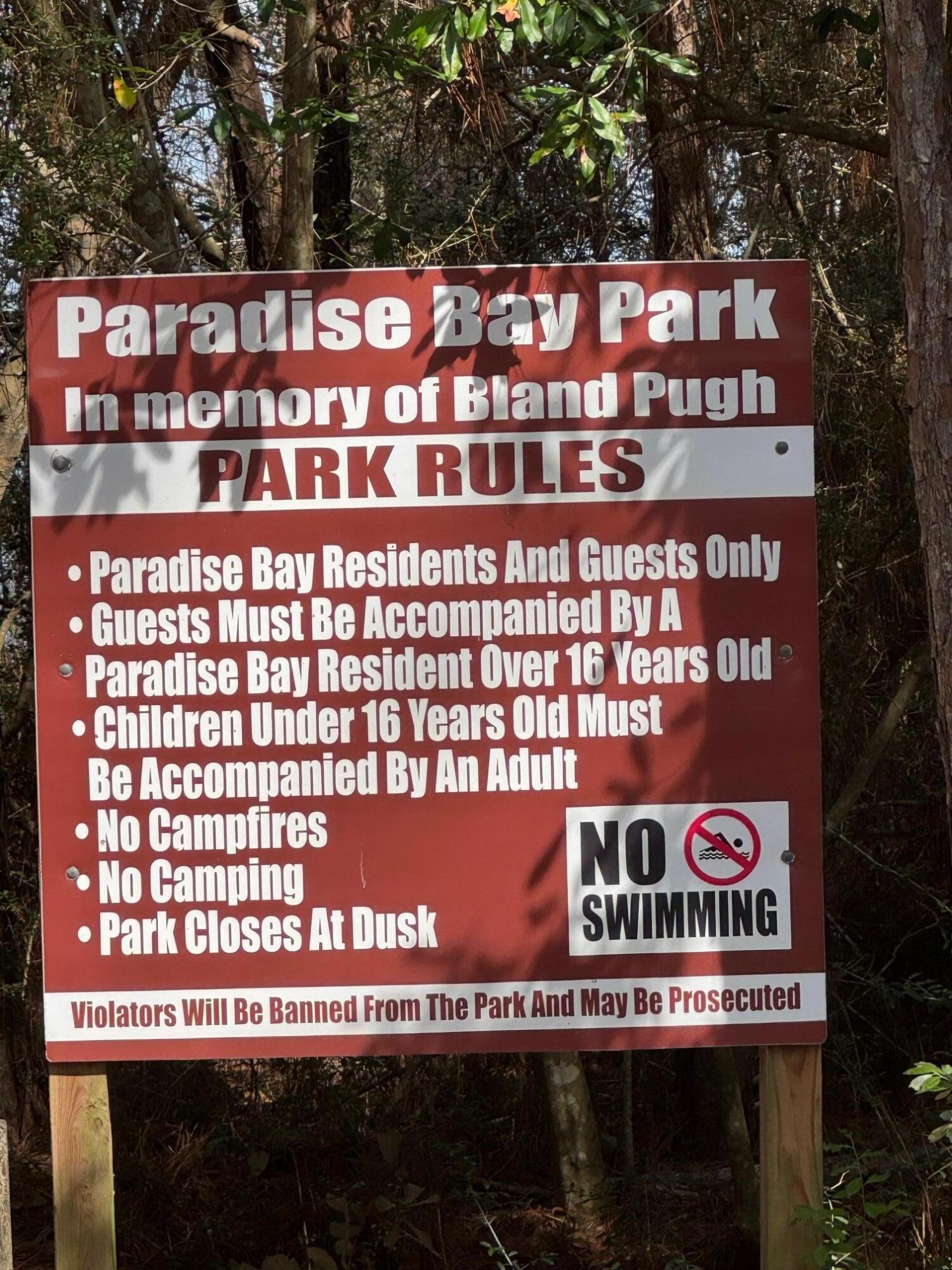 PARADISE BAY - Land