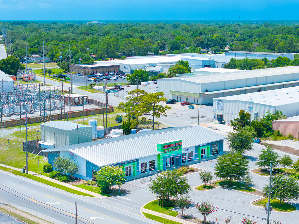 Class A Office Investment - Prime Corner Location
Strategically located at the high-visibility corner of Hollywood Blvd and Jet Drive, this Class A office building offers 8,100 sq ft of premium commercial space in one of Fort Walton Beach's most sought-after areas.
Built in 2019, the property features modern construction, quality finishes, and excellent curb appeal. The building is currently divided between two long-term, stable tenants, providing reliable income with minimal management required.
This is an ideal investment opportunity for those seeking a newer, low-maintenance asset in a high-traffic corridor. Owner is a licensed agent.