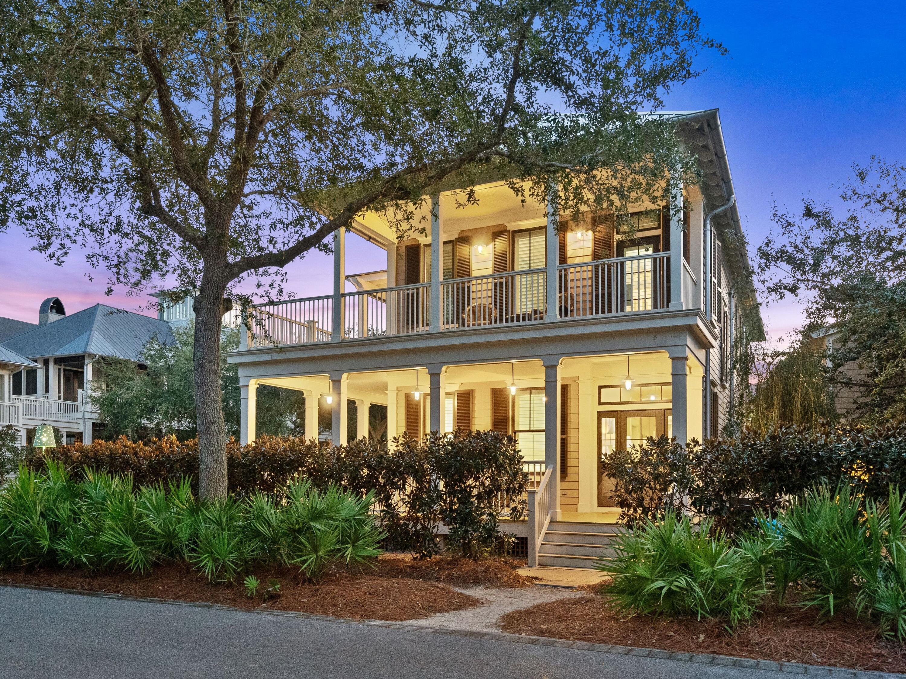 Imagine owning a WaterColor estate that practically manages itself. This five-bedroom, five-and-a-half-bath corner residence delivers exceptional coastal living with strong rental performance. With $351,366 in 2025 gross revenue and projections of $361,250 in 2026, the property effortlessly balances lifestyle and income potential, making it perfect for savvy investors or families seeking a turn-key beach retreat. Set just steps from the beach club, town center, and Gulf waters, the home offers over 1,200 square feet of wraparound porches, private pool, cabana, and serene lake views, ideal for morning coffee or sunset gatherings. Inside, light-filled living spaces showcase pine hardwood floors, high ceilings, and refined Southern craftsmanship, blending elegance with casual comfort.

The chef's kitchen, guest suites, and primary suite with spa-like bath provide both functionality and indulgence, while a detached carriage house adds extra flexibility for guests or rental use. Fully furnished and ready to go, the residence ensures owners can enjoy the WaterColor lifestyle immediately while capitalizing on the property's proven rental demand.

With exclusive access to resort-style amenities, including pools, tennis, a fitness center, and Camp WaterColor, this home anchors the ultimate coastal experience while providing tangible financial value.