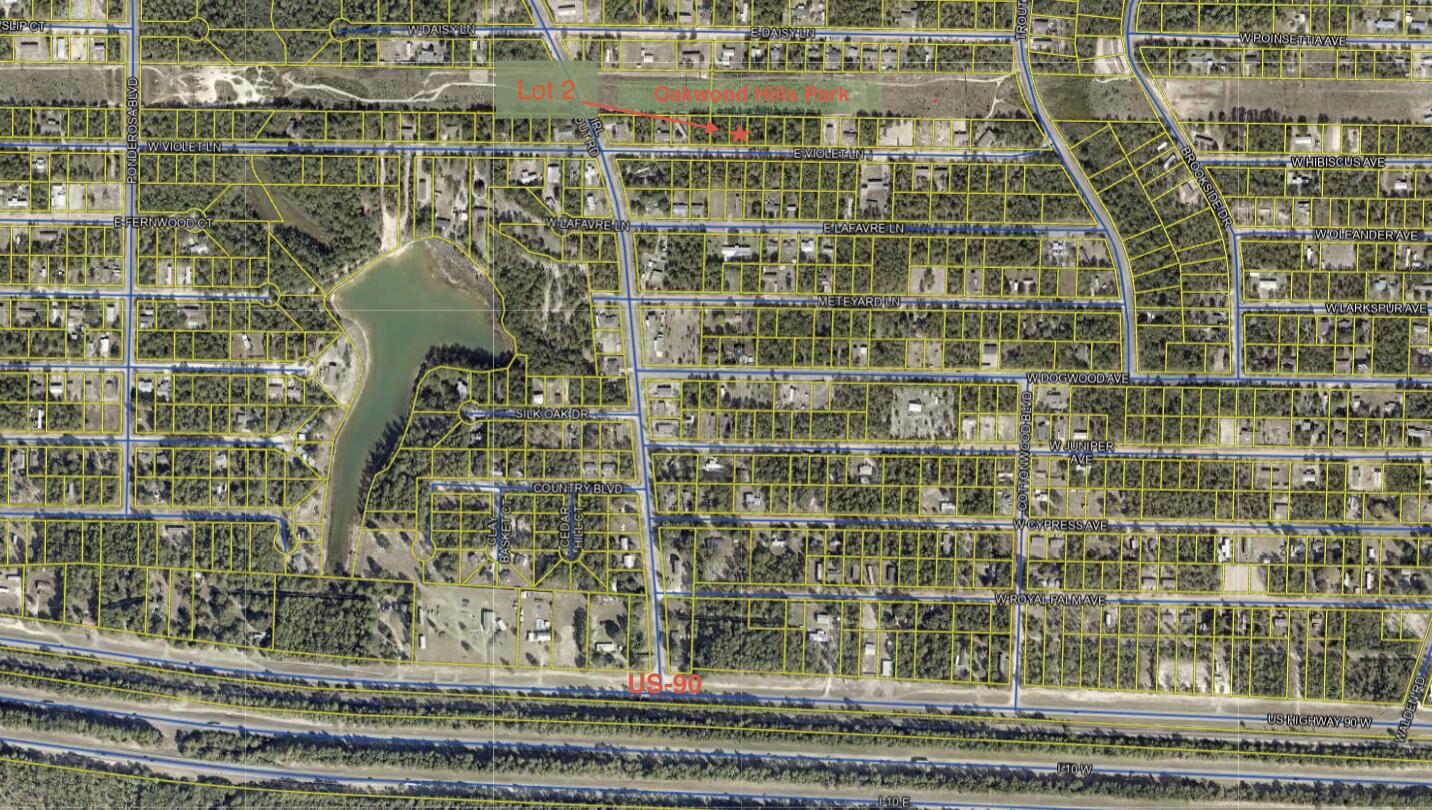 OAKWOOD HILLS UNIT 1 (section 16, plat book 3 page 9) - Land