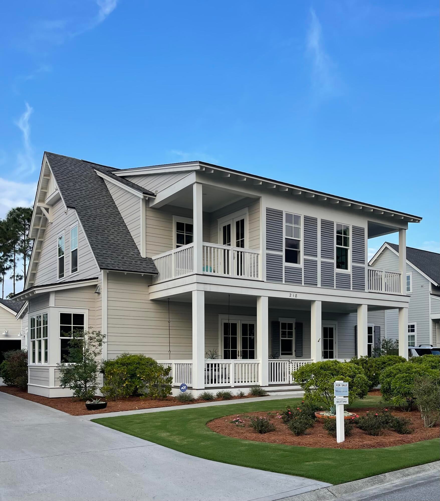 Designed for today's discerning homeowner, this beautifully constructed Romair home is the jewel of Watersound Origins. The open floor plan is an entertainer's dream, featuring 10 foot ceilings throughout. The gourmet kitchen is meticulously outfitted with Thermador appliances, leathered granite countertops and shiplap accents. Visit with your guests from the kitchen as they enjoy the spacious and exquisitely curated living/dining area.  The master bedroom is on the main level and features separate custom his and her closets that will make your jaw drop. Upstairs you'll find another large, open living/family room and three bedrooms with their own separate, private bathrooms. The back yard is large enough for a pool and spa and features a screened-in porch and covered pavilion with an outdoor fireplace and TV, perfect for cozy nights with friends and family.

Ideally situated across from the club house and resort style pool, you can easily walk to all the amenities that Watersound Origins has to offer: the golf course, tennis courts, pickle ball court, basketball court, sports field, playground, hiking trails, open green space, a community garden and even a dock on Lake Powell. Meet your neighbors and friends at the many HOA offerings: Book Club, Card Groups, Wine Tasting Group, Bunko, Farmers Market and many other holiday community activities. It's a great place to live, with something for everyone!