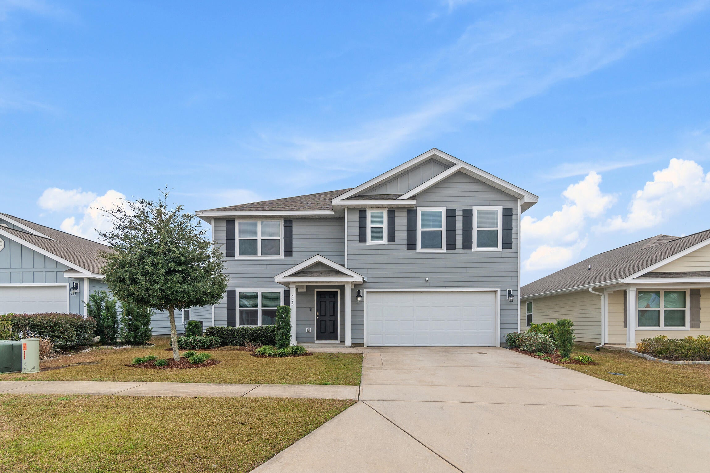 Welcome to your dream home at 258 This Way, Freeport, FL! This spacious 5-bedroom, 3-bathroom beauty is where comfort meets style, boasting a generous 2,535 square feet of living space that's perfect for both entertaining and everyday living.

As you step inside, you'll be greeted by an open-concept layout that flows effortlessly from room to room. The living area is bright and airy, offering plenty of space to relax or host gatherings. The kitchen is a chef's delight with modern appliances, ample counter space, and a cozy breakfast nook where you can enjoy your morning coffee.

The primary suite is a true retreat, featuring a luxurious en-suite bathroom and a large walk-in closet. Four additional bedrooms offer flexibility for guest accommodations, a home office, or a hobby space whatever suits your lifestyle best!

Outside, the home sits on a 6,795 square foot lot, providing ample space for outdoor activities. Whether you envision a garden, play area, or simply a place to relax and soak up the Florida sunshine, the possibilities are endless.

Located in the heart of Freeport, this home offers the perfect blend of tranquility and convenience, with easy access to local amenities and the beautiful beaches nearby. Come see this gem for yourself and imagine the wonderful memories you'll make here!