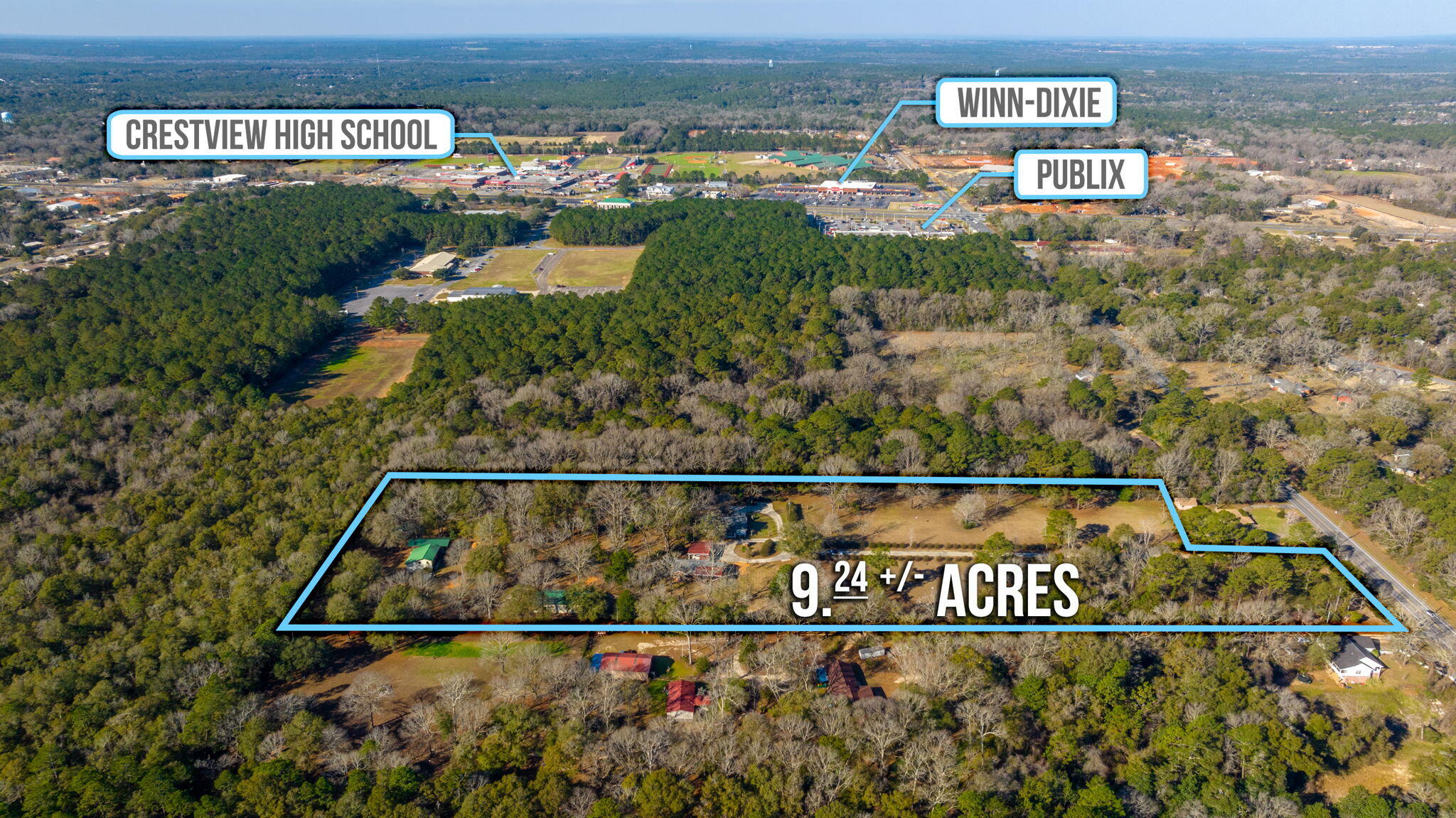 Looking for a property that combines the best of country living with easy access to essential amenities? Look no further! This impressive 9+/- Acre property boasts not one, but two homes, each with their own carport and driveway. Plus, the giant oak trees, level land, and ample pole barn and storage space make this a property that's hard to resist. Whether you're looking to raise chickens or simply enjoy the peaceful country life, this property has everything you need. And with airport road frontage, it's easy to get around and stay connected. Don't miss your chance to experience the best of both worlds