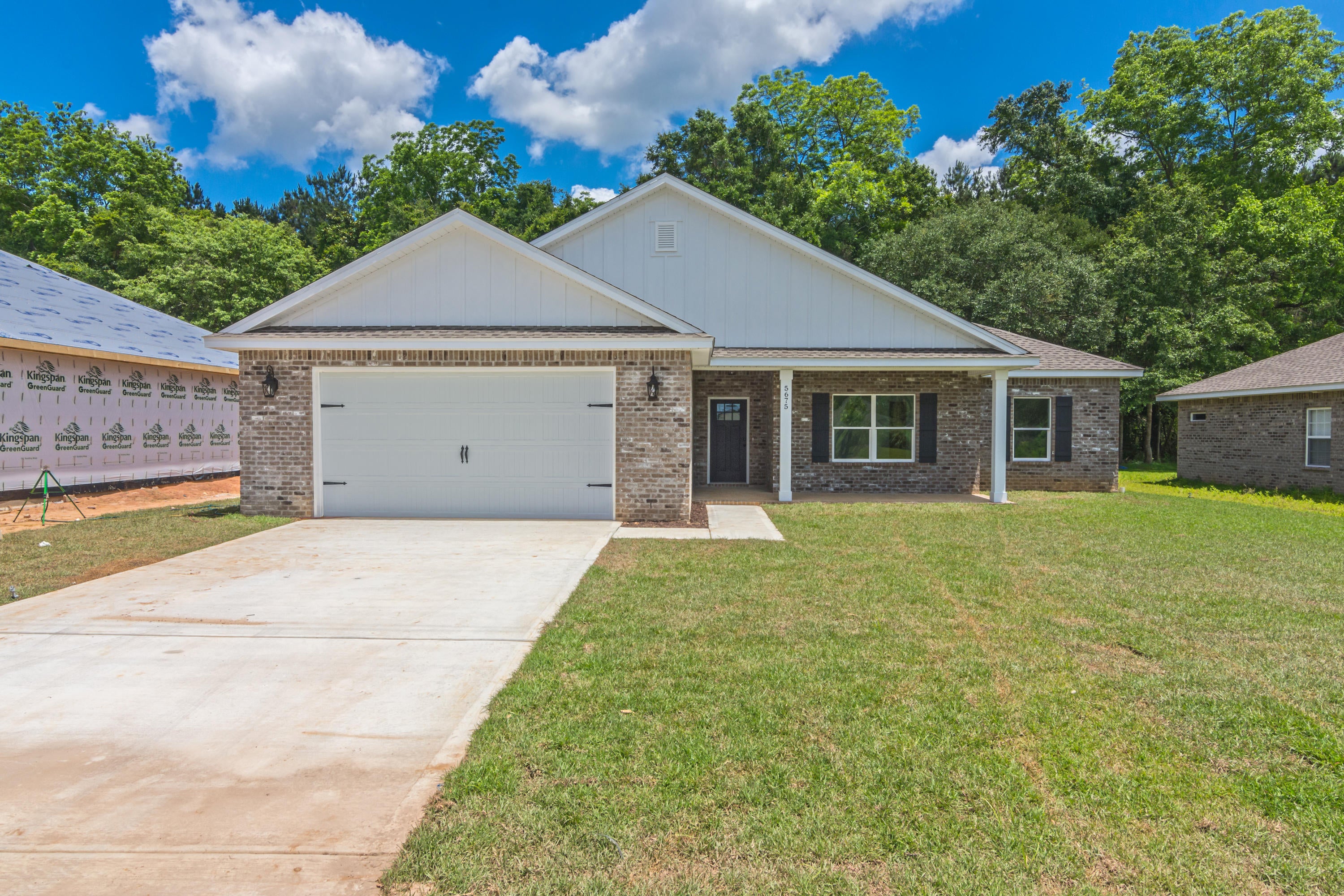 NEW CONSTRUCTION IN PRICE FARMS LOADED WITH GREAT FEATURES SUCH AS COVERED FRONT AND REAR PORCHES PLUS PATIO, MUD ROOM PLUS LAUNDRY ROOM, KITCHEN HAS PANTRY, DINING AREA AS WELL AS SEATING AT THE WORK ISLAND, DOUBLE VANITY IN HALL BATH, LINEN STORAGE, MASTER BATH HAS OVERSIZED TILED SHOWER W/SEAT, LINEN STORAGE AND WALK-IN CLOSET, BRICK CONSTRUCTION WITH HARDI ACCENTS, LVP/CARPET FLOORING, GRANITE OR QUARTZ COUNTERTOPS. BUYER STILL HAS TIME TO PICK COLORS INSIDE!